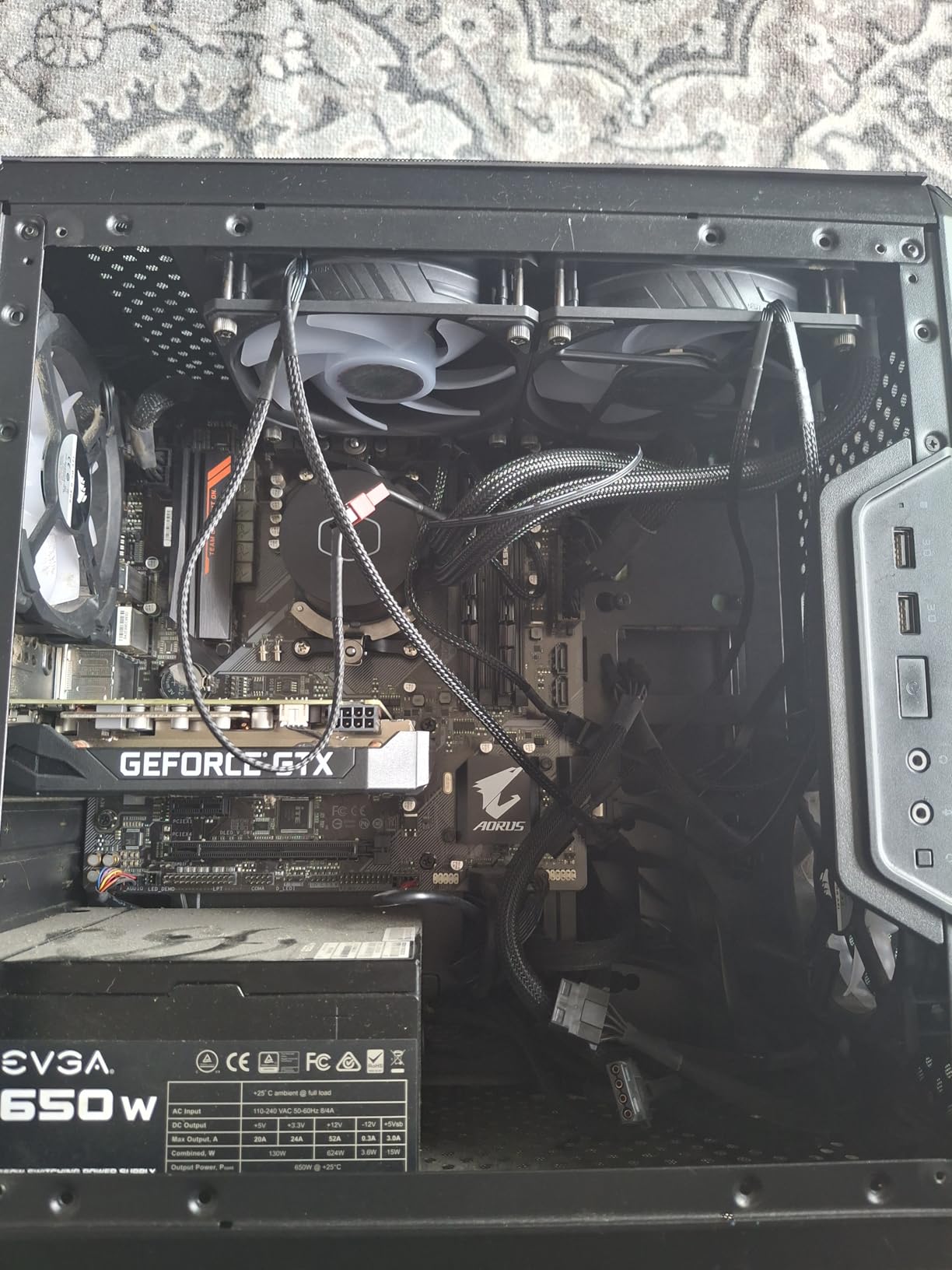 CoolerMaster MasterLiquid ML240L RGB V2, Close-Loop AIO CPU Liquid Cooler, Gen3 Dual Chamber Pump, 240mm Radiator, SickleFlow 120 PWM ARGB, AMD Ryzen AM5/AM4, Intel LGA1700/1200 Customer Review CoolerMaster MasterLiquid ML240L RGB V2, Close-Loop AIO CPU Liquid Cooler, Gen3 Dual Chamber Pump, 240mm Radiator, SickleFlow 120 PWM ARGB, AMD Ryzen AM5/AM4, Intel LGA1700/1200 - Customer Photo 2