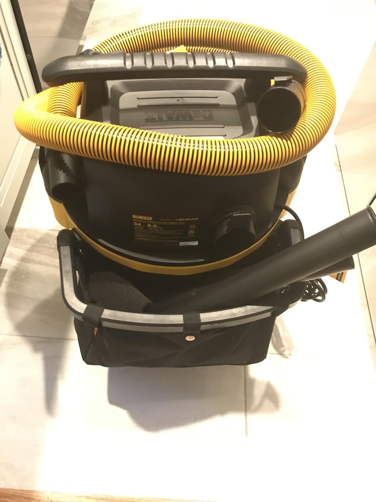 DEWALT 9 Gallon Wet/Dry VAC, Heavy-Duty Shop Vacuum with Attachments, 5 Peak HP, with Blower Function, DXV09PA - Customer Photo 3