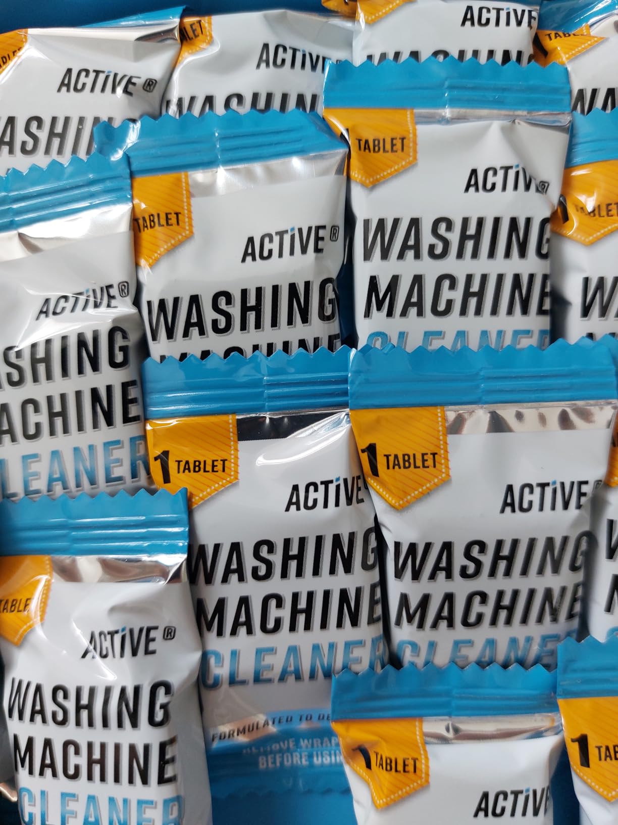 Washing Machine Cleaner Descaler 24 Pack - Deep Cleaning Tablets For HE Front Loader & Top Load Washer, Septic Safe Eco-Friendly Deodorizer, Clean Inside Drum and Laundry Tub Seal - 12 Month Supply - Customer Photo 3