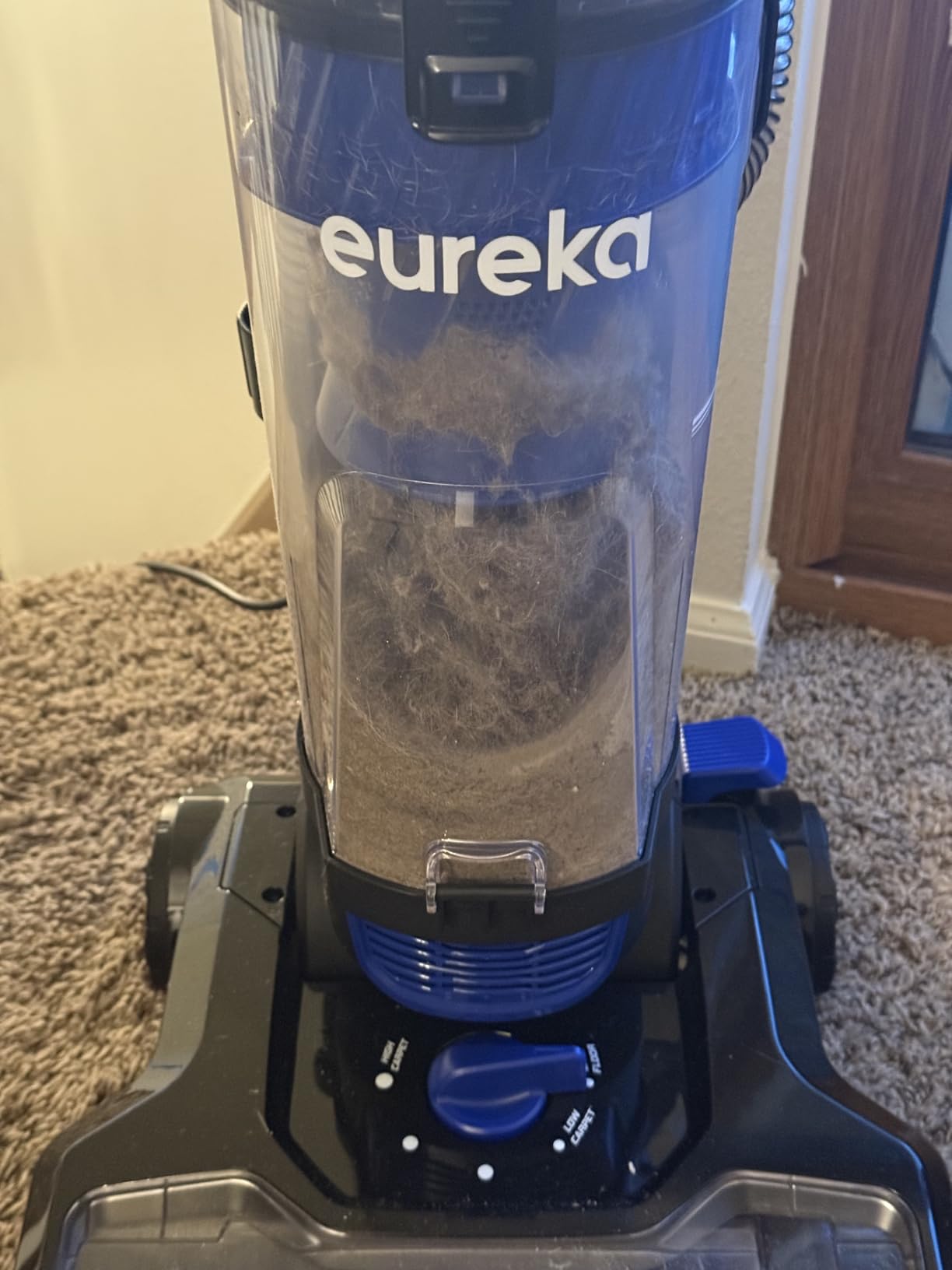 Eureka Lightweight Powerful Upright Vacuum Cleaner for Carpet and Hard Floor, PowerSpeed, New Model,Blue,black/New Model Customer Review Eureka Lightweight Powerful Upright Vacuum Cleaner for Carpet and Hard Floor, PowerSpeed, New Model,Blue,black/New Model - Customer Photo 1