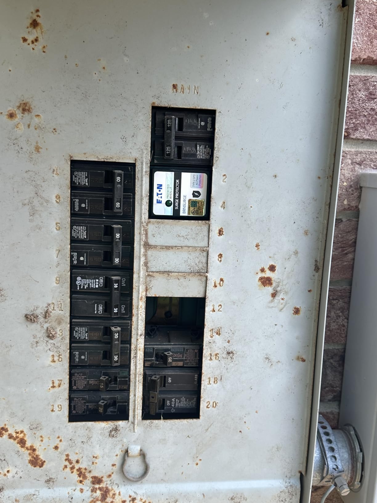Eaton BRNSURGE Type BR Whole-Panel Circuit Breaker Surge Protective Device Customer Review Eaton BRNSURGE Type BR Whole-Panel Circuit Breaker Surge Protective Device - Customer Photo 1