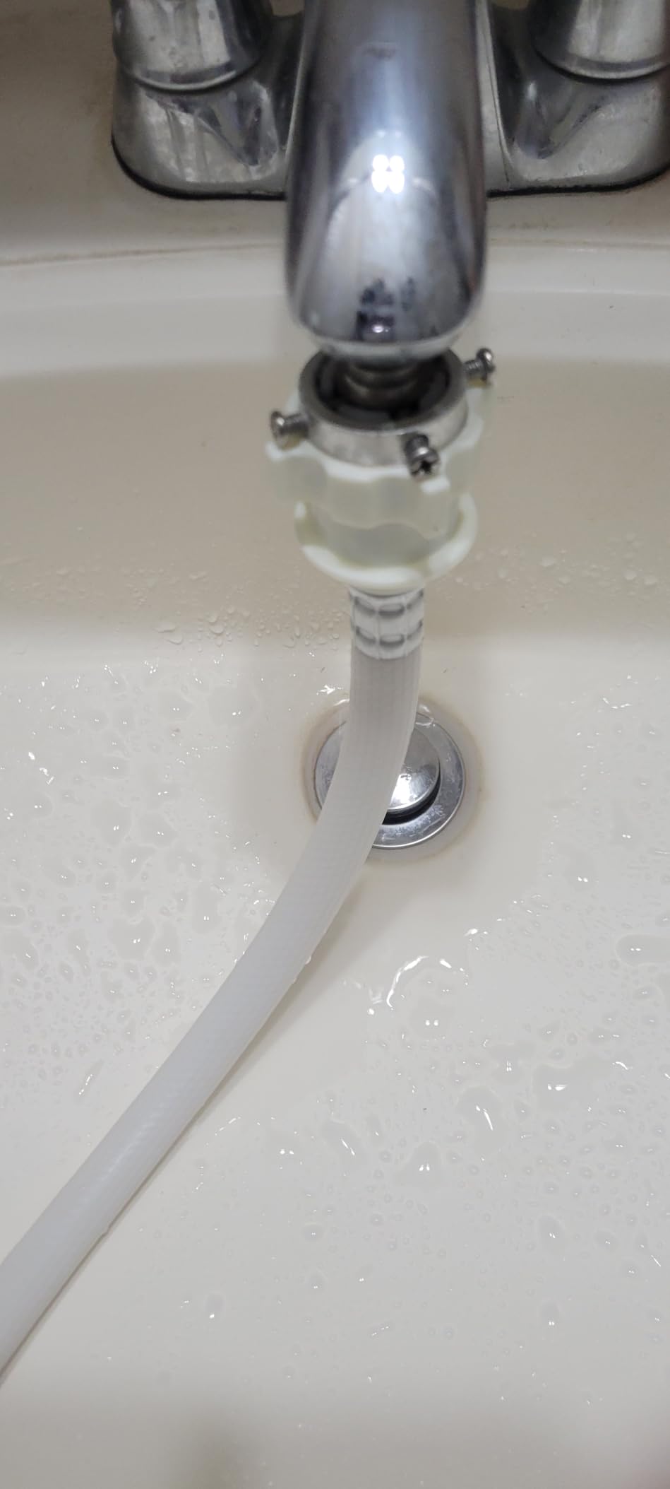 Nictemaw Portable Washing Machine, 17.8Lbs Portable Washer Machine, 2.4Cu.ft Compact Laundry Washer and Dryer Combo with Drain Pump, 10 Wash Programs 8 Water Levels for Apartment RV Dorm-Glass Cover - Customer Photo 1