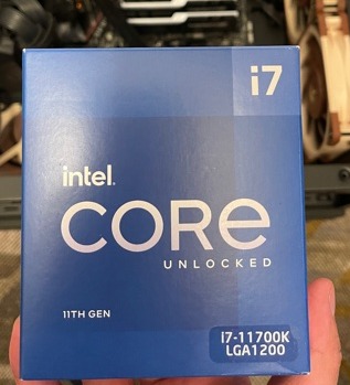 Intel® Core™ i7-11700K Desktop Processor 8 Cores up to 5.0 GHz Unlocked LGA1200 (Intel 500 Series & Select 400 Series Chipset) 125W Customer Review Intel® Core™ i7-11700K Desktop Processor 8 Cores up to 5.0 GHz Unlocked LGA1200 (Intel 500 Series & Select 400 Series Chipset) 125W - Customer Photo 1