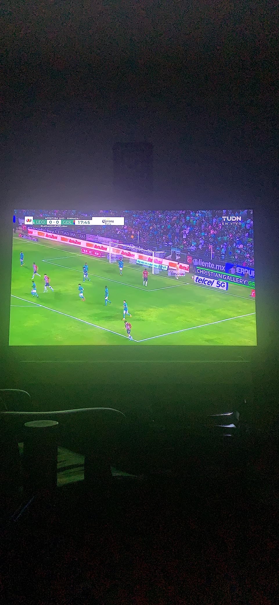 SAMSUNG 85-Inch Class Crystal 4K UHD AU8000 Series HDR, 3 HDMI Ports, Motion Xcelerator, Tap View, PC on TV, Q Symphony, Smart TV with Alexa Built-In (UN85AU8000FXZA, 2021 Model) - Customer Photo 1