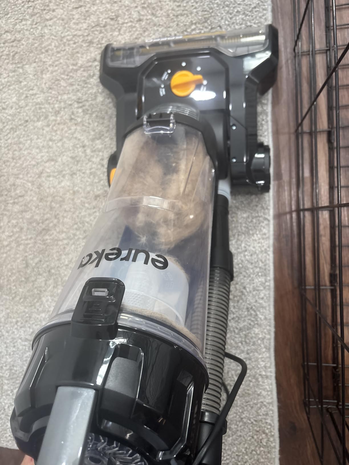 Eureka PowerSpeed Lightweight Upright Vacuum Cleaner for Carpet and Hard Floor, Powerful Bagless Upright Vacuum Cleaner for Home Pets, NEU181A, Blue Customer Review Eureka PowerSpeed Lightweight Upright Vacuum Cleaner for Carpet and Hard Floor, Powerful Bagless Upright Vacuum Cleaner for Home Pets, NEU181A, Blue - Customer Photo 1