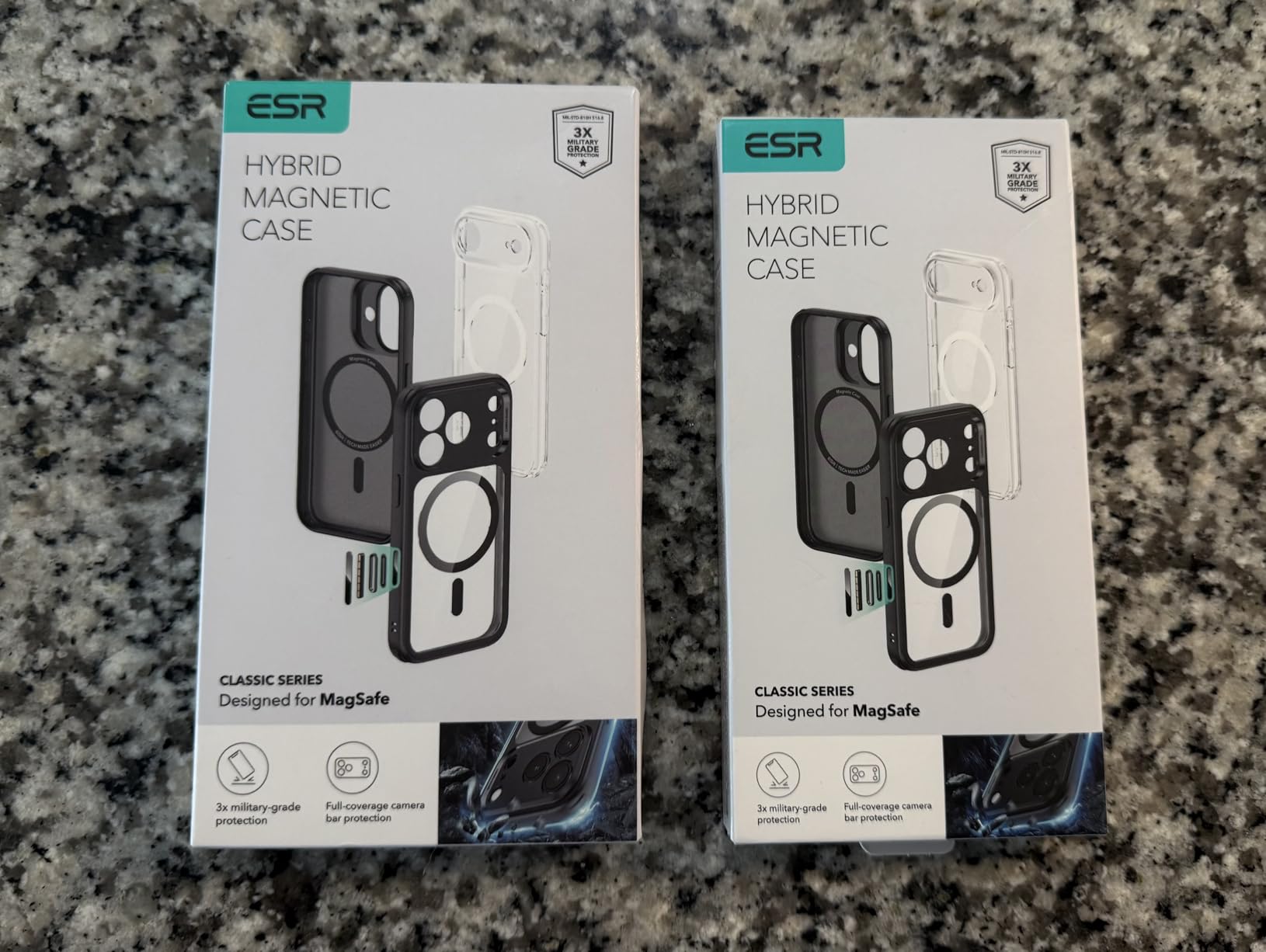 ESR for iPhone 14/iPhone 13 Case, Compatible with MagSafe, Classic Hybrid Magnetic Mobile Phone Case iPhone 14/13 Case, Military Standard, Drop Protection, Clear Customer Review ESR for iPhone 14/iPhone 13 Case, Compatible with MagSafe, Classic Hybrid Magnetic Mobile Phone Case iPhone 14/13 Case, Military Standard, Drop Protection, Clear - Customer Photo 1