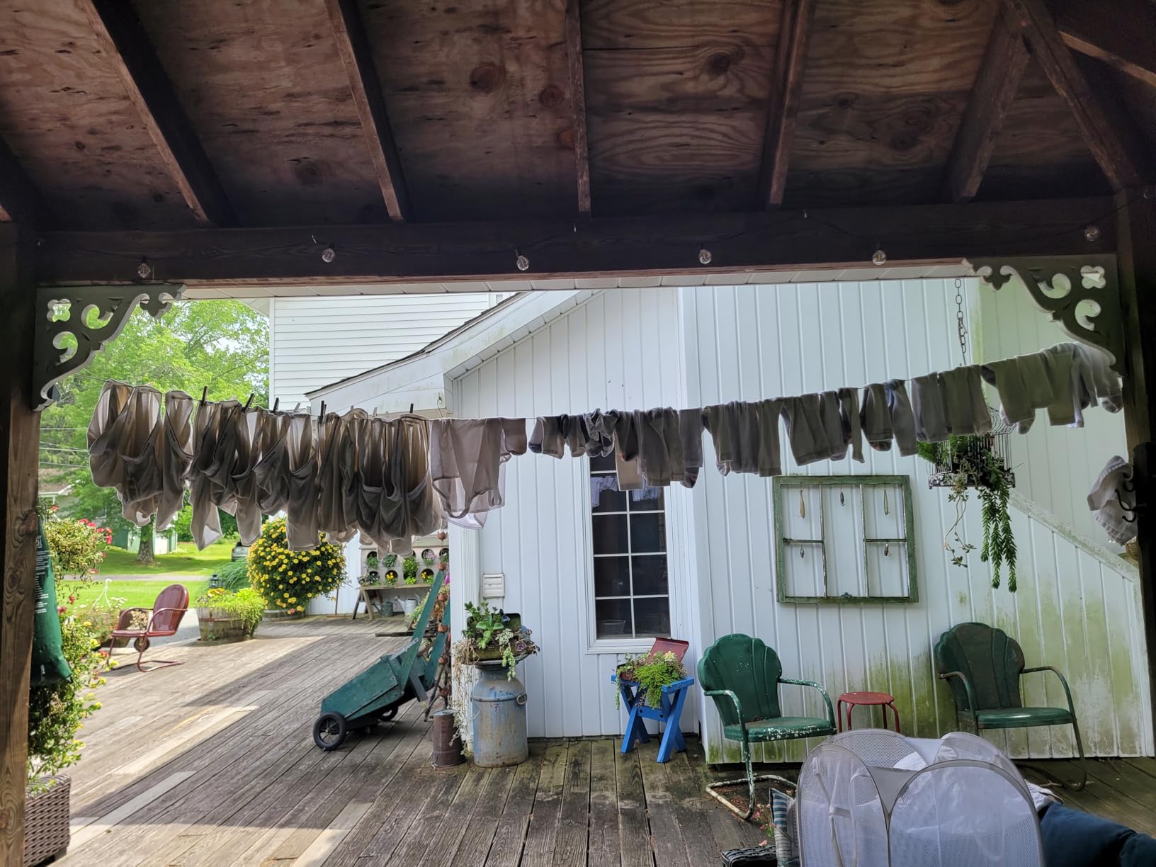 LG WashTower Stacked Smart Laundry Center 4.5 Cu.Ft. Front Load Washer & 7.4 Cu.Ft. Electric Dryer in White WKE100HWA - Customer Photo 1