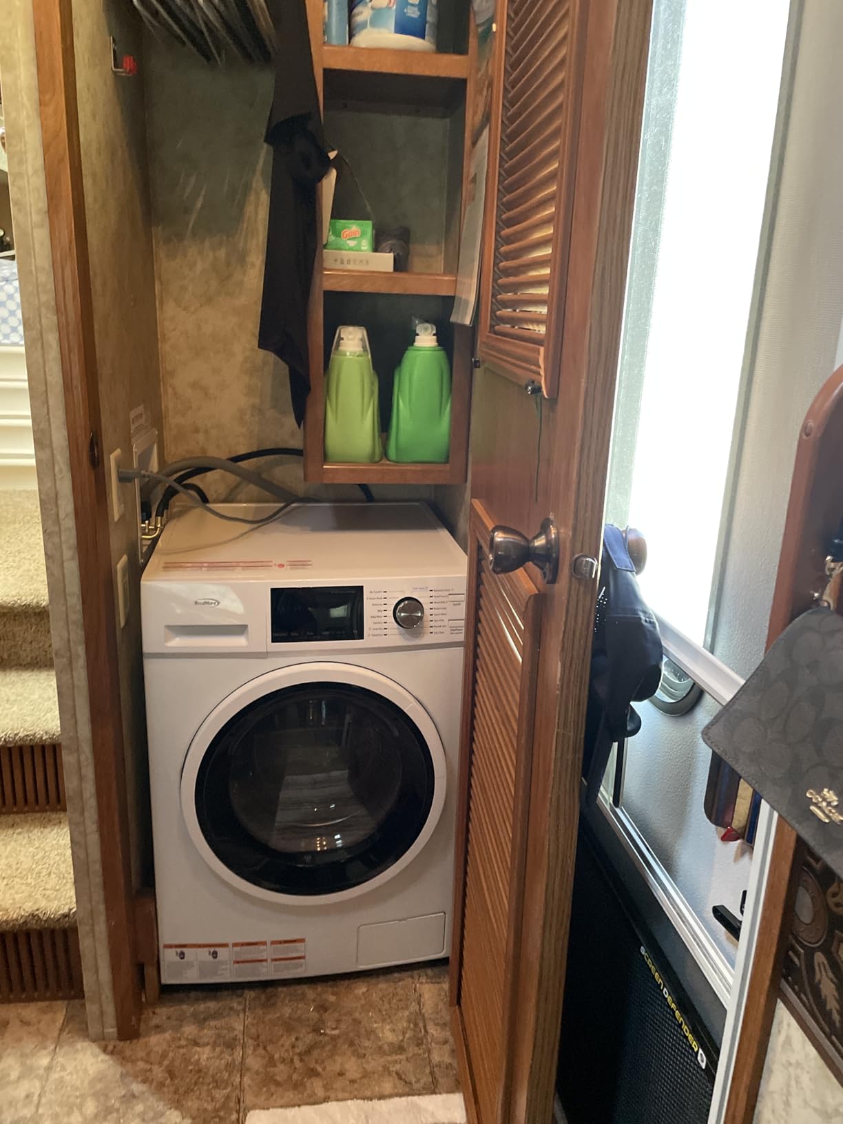 KoolMore 2-in-1 Front Load Washer and Dryer Combo, 2.7 Cu. Ft., for Apartment, Dorm, RV, 16 Wash and 4 Dry Cycles, Compact Space Saver [White] [120V] (FLC-3CWH) - Customer Photo 3