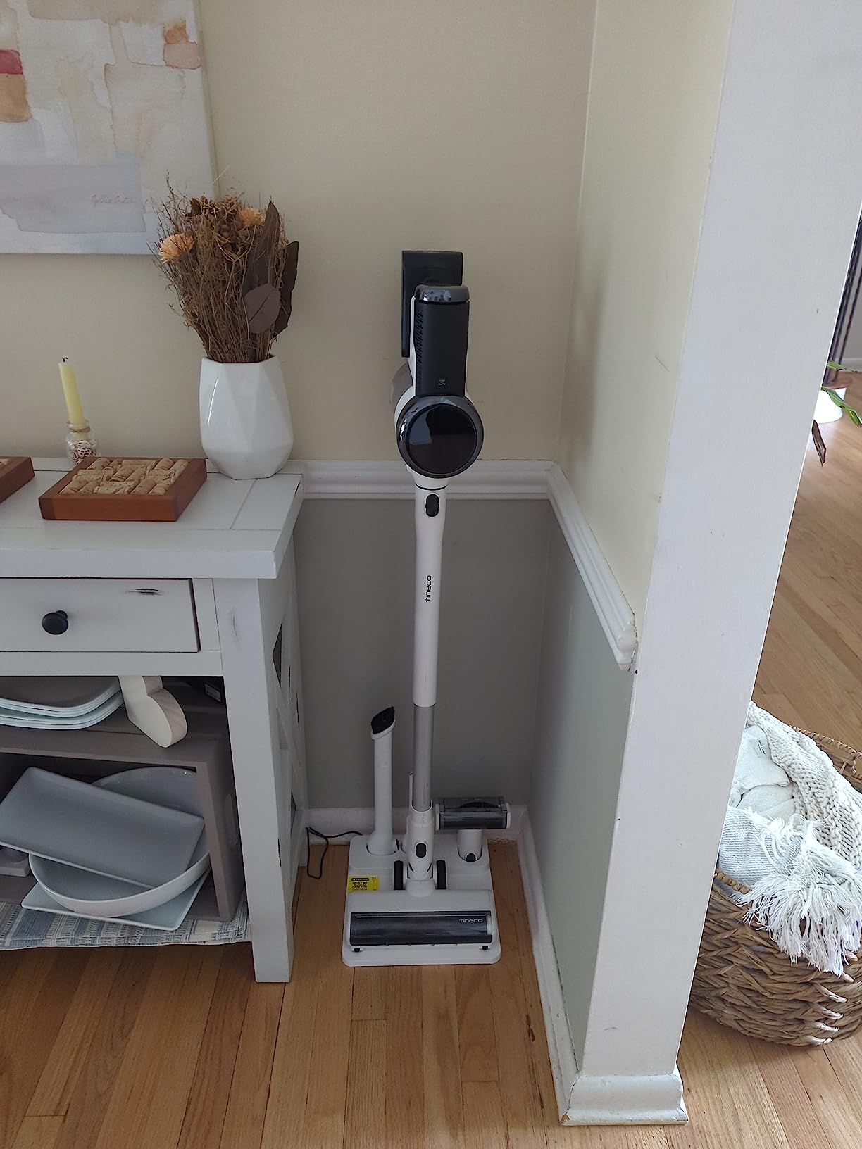 Tineco Pure ONE S15 Essentials Smart Cordless Vacuum Cleaner, Stick Vacuum with Anti-Tangle Brush & Fade-Free Suction, Deep Clean for Hard Floor & Carpets, Pet Hair Cleaning with Led Headlights Customer Review Tineco Pure ONE S15 Essentials Smart Cordless Vacuum Cleaner, Stick Vacuum with Anti-Tangle Brush & Fade-Free Suction, Deep Clean for Hard Floor & Carpets, Pet Hair Cleaning with Led Headlights - Customer Photo 1