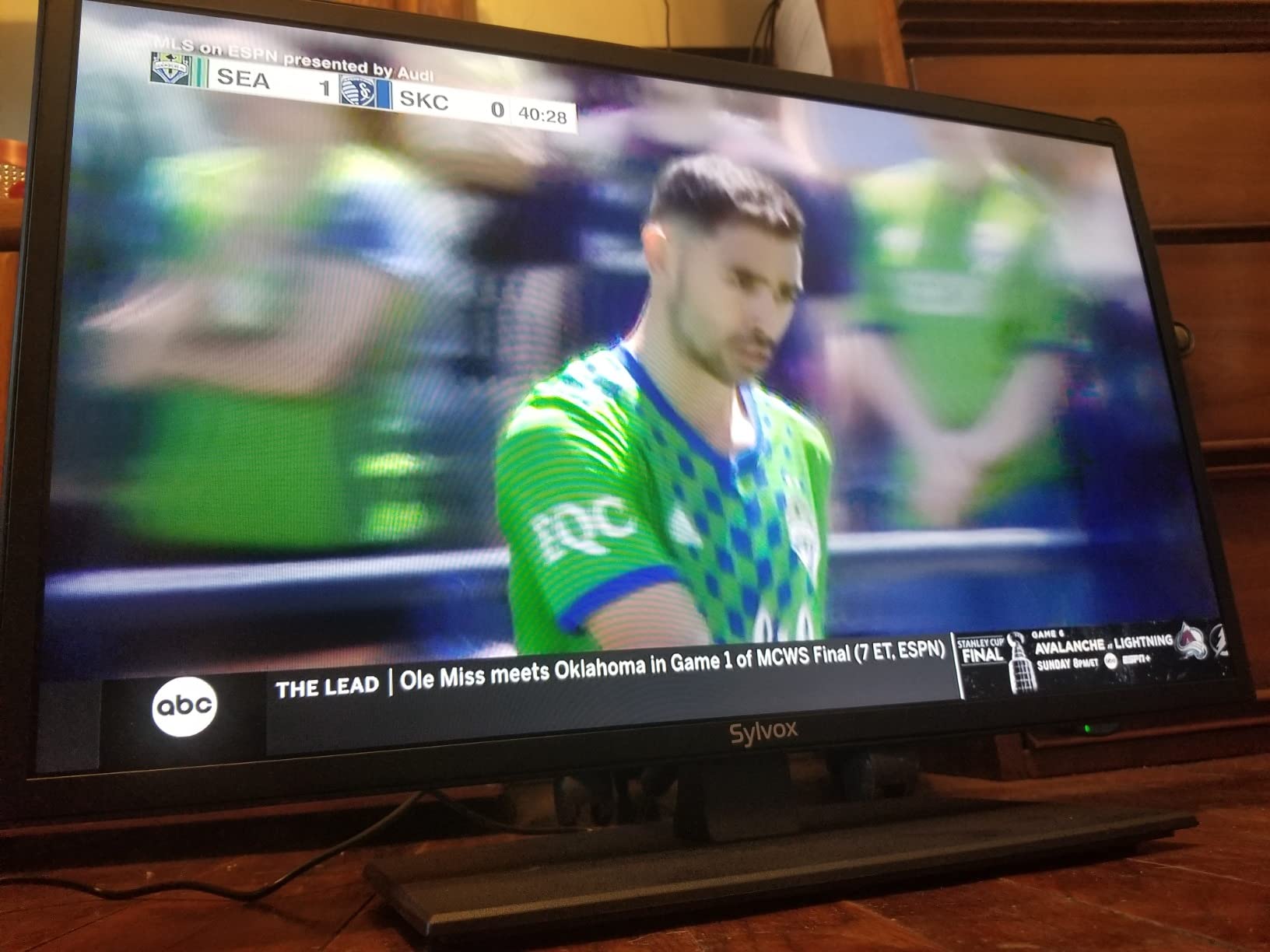 SYLVOX 12V TV 24 inch, 1080P RV TV 12 Volt DC Powered Integrated HDTV(ATSC) Tuner, Built-in DVD Player Speaker FM Radio, with HDMI/USB/AV Input, Suitable for Motorhome, RV Caravan and Boat - Customer Photo 1