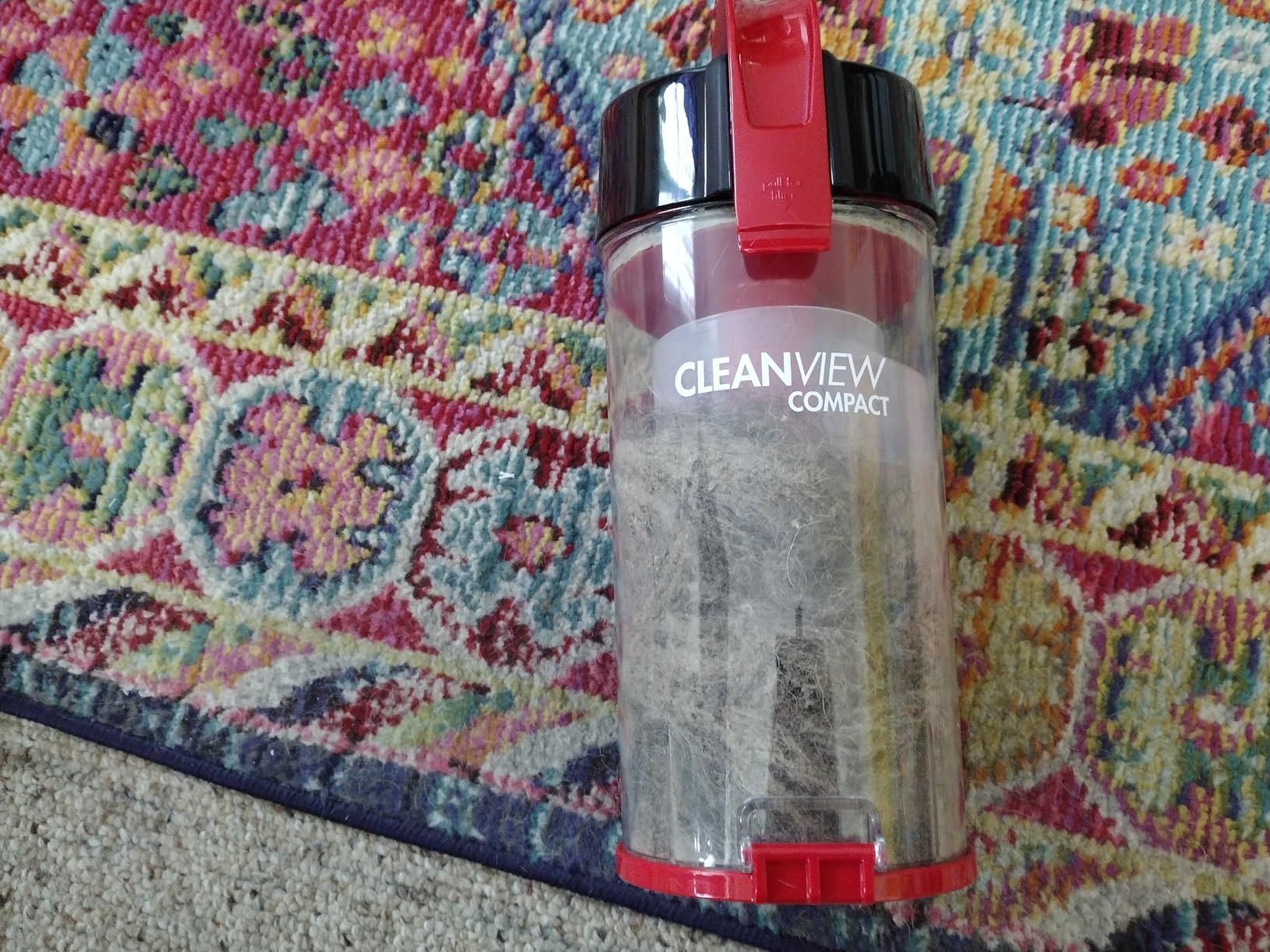 BISSELL CleanView Compact Turbo Upright Vacuum with Quick Release Wand, Full Size Power, Compact Size for Apartments & Dorms, 3437F Customer Review BISSELL CleanView Compact Turbo Upright Vacuum with Quick Release Wand, Full Size Power, Compact Size for Apartments & Dorms, 3437F - Customer Photo 1