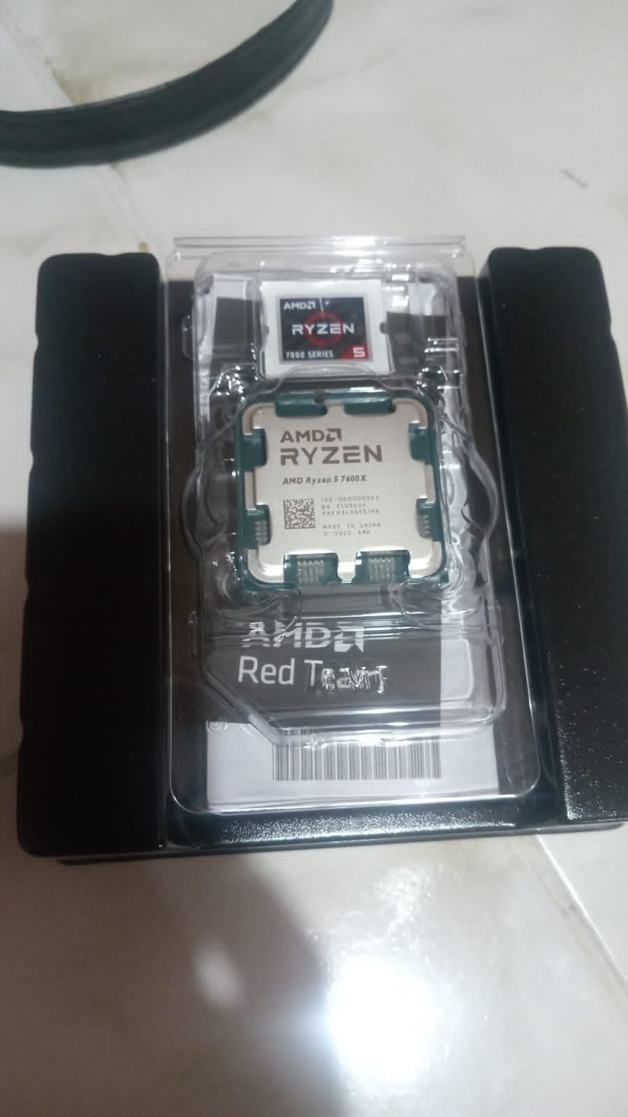 AMD Ryzen 5 7600X 6-Core, 12-Thread Unlocked Desktop Processor Customer Review AMD Ryzen 5 7600X 6-Core, 12-Thread Unlocked Desktop Processor - Customer Photo 3