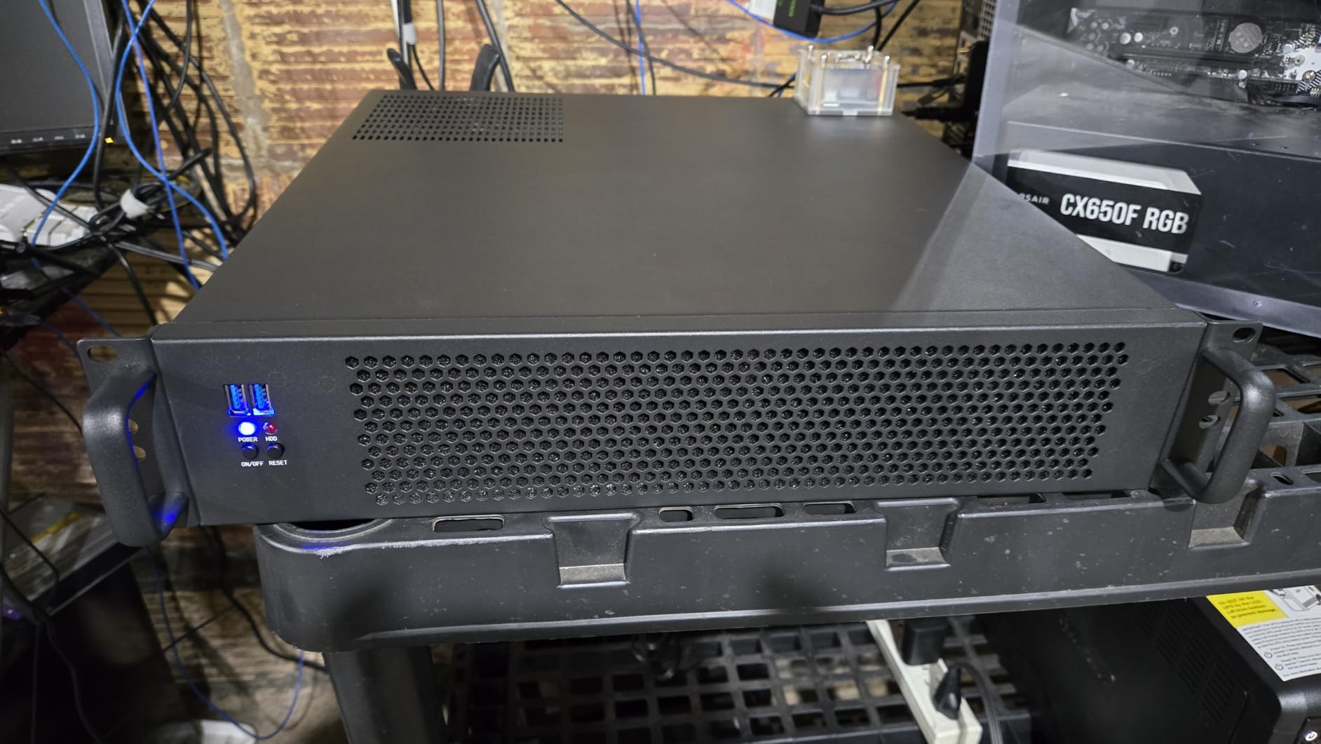 ID-COOLING IS-55 Black CPU Cooler Low Profile 57mm Height CPU Air Cooler 5 Heatpipes 120x120x15mm Slim Fan, CPU Fan for Intel LGA1851/1700/115X/1200; AMD AM4/AM5 Customer Review ID-COOLING IS-55 Black CPU Cooler Low Profile 57mm Height CPU Air Cooler 5 Heatpipes 120x120x15mm Slim Fan, CPU Fan for Intel LGA1851/1700/115X/1200; AMD AM4/AM5 - Customer Photo 3