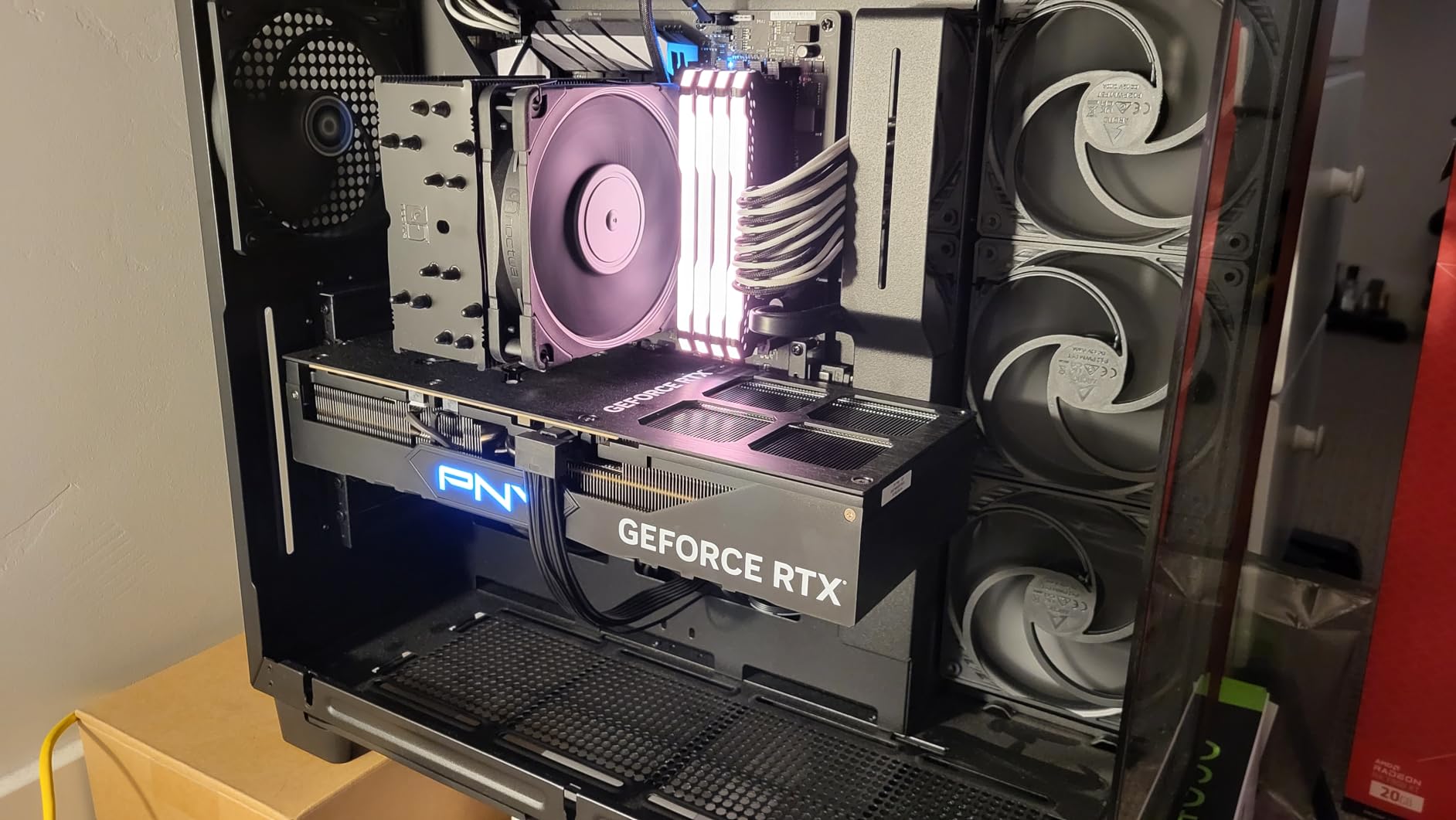 PNY GeForce RTX™ 4090 24GB Verto™ Triple Fan Graphics Card DLSS 3 (384-bit PCIe 4.0, GDDR6X, Supports 4k, Anti-Sag Bracket, HDMI/DisplayPort) Customer Review PNY GeForce RTX™ 4090 24GB Verto™ Triple Fan Graphics Card DLSS 3 (384-bit PCIe 4.0, GDDR6X, Supports 4k, Anti-Sag Bracket, HDMI/DisplayPort) - Customer Photo 3