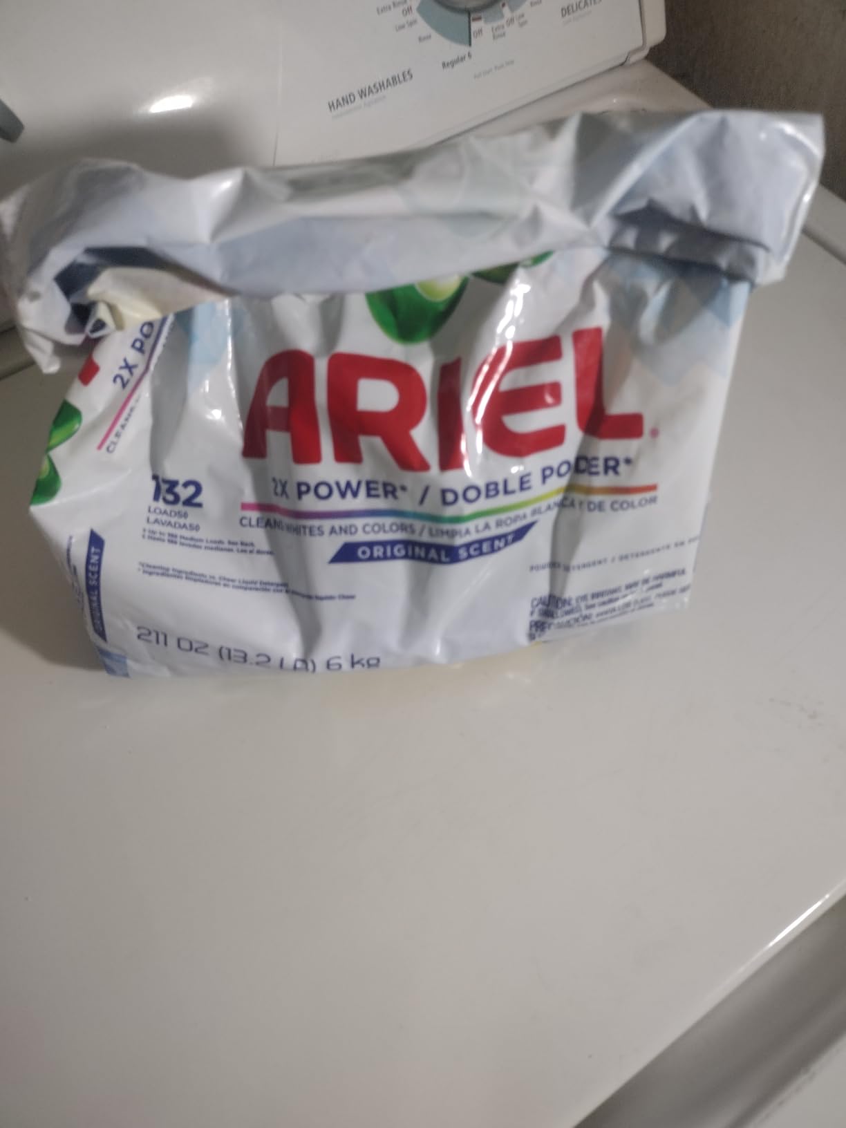 Ariel Powder Laundry Detergent, Original Scent, 211 ounces 132 Loads, 13.19 Pound (Pack of 1) Customer Review Ariel Powder Laundry Detergent, Original Scent, 211 ounces 132 Loads, 13.19 Pound (Pack of 1) - Customer Photo 2