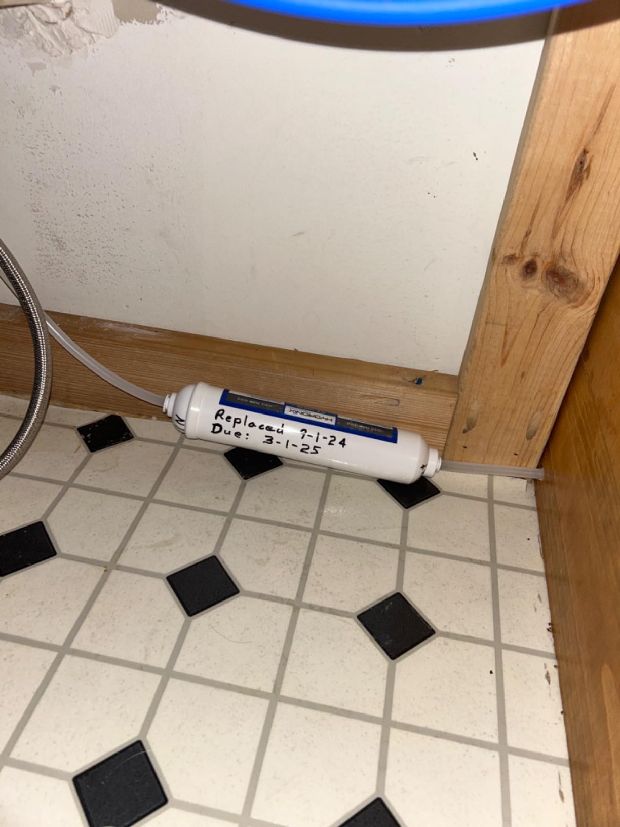 Inline Water Filter for Refrigerator, Ice Maker, Reverse Osmosis System, 1/4