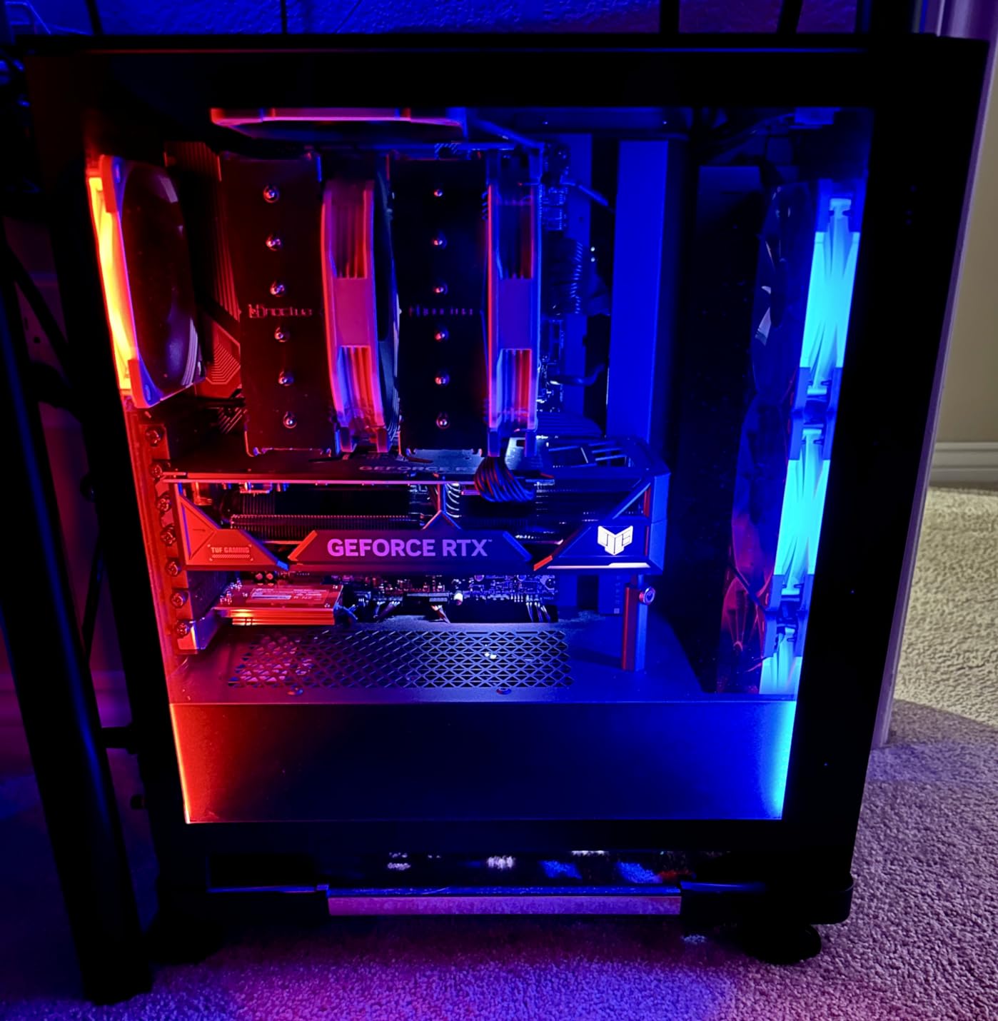 ASUS TUF Gaming NVIDIA GeForce RTX™ 4070 Ti OC Edition Gaming Graphics Card (PCIe 4.0, 12GB GDDR6X, HDMI 2.1a, DisplayPort 1.4a), TUF-RTX4070TI-O12G-GAMING - Customer Photo 2