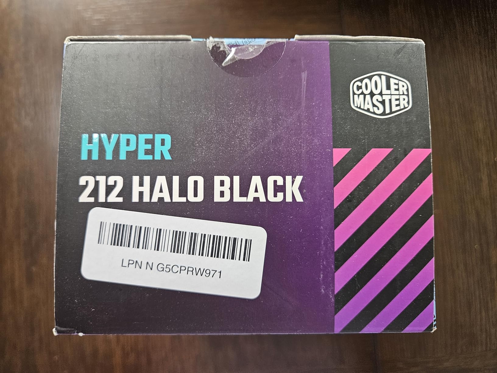 Cooler Master Hyper 212 Halo White CPU Air Cooler, 120 Halo² PWM Fan, Dual Loop ARGB, Aluminum Top Cover, 4 Copper Heat Pipes, 154mm Tall, AMD Ryzen AM5|AM4, Intel LGA 1851|1700|1200 Brackets - Customer Photo 2
