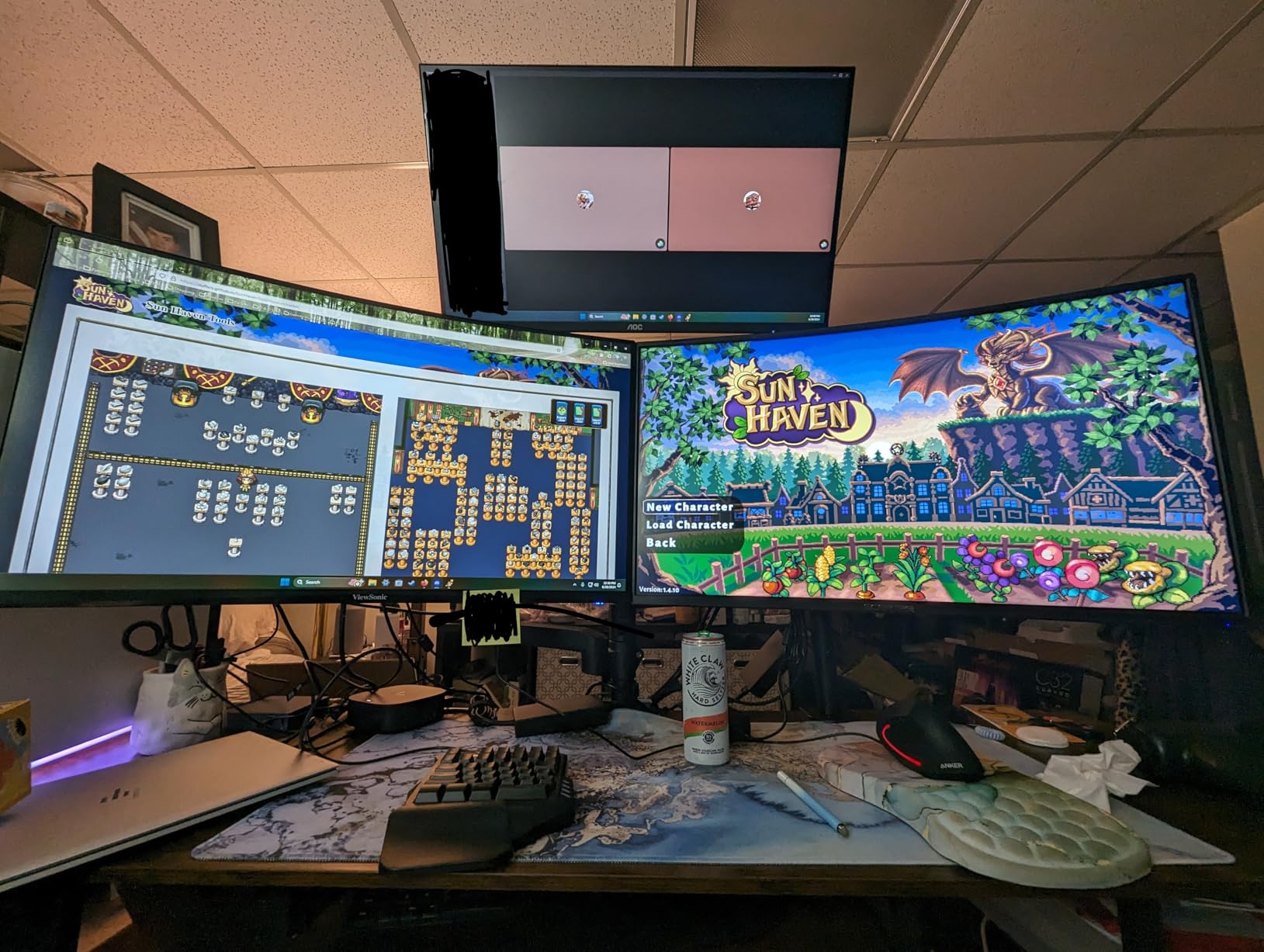 Sceptre 34-Inch Curved Ultrawide WQHD Monitor 3440 x 1440 R1500 up to 180Hz/165Hz DisplayPort x2 99% sRGB 1ms Picture by Picture, Build-in Speakers Machine Black 2025 (C345B-QUT168) - Customer Photo 1