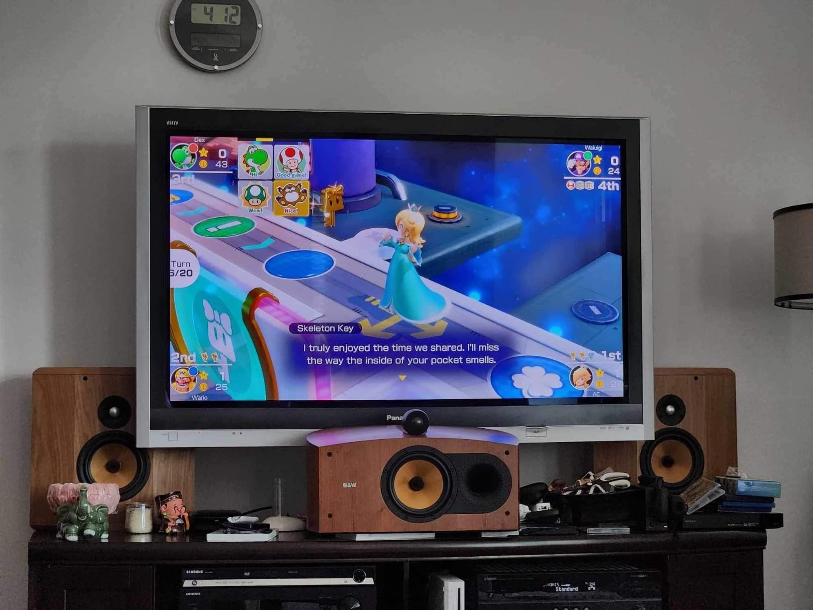 Samsung HW-Q990C 11.1.4ch Soundbar w/Wireless Dolby Audio, Rear Speakers Included w/Q-Symphony, SpaceFit Sound Pro, Adaptive Sound, Game Mode Pro, Airplay 2, AVA, Alexa Built-in - Customer Photo 2