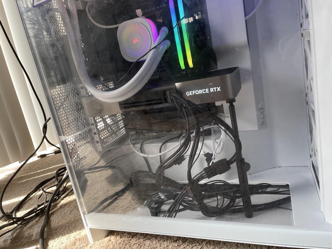 Tall GPU Support Bracket - Heavy Duty Adjustable GPU Anti Sag Holder & Support Stand for Graphics Card, 4.53