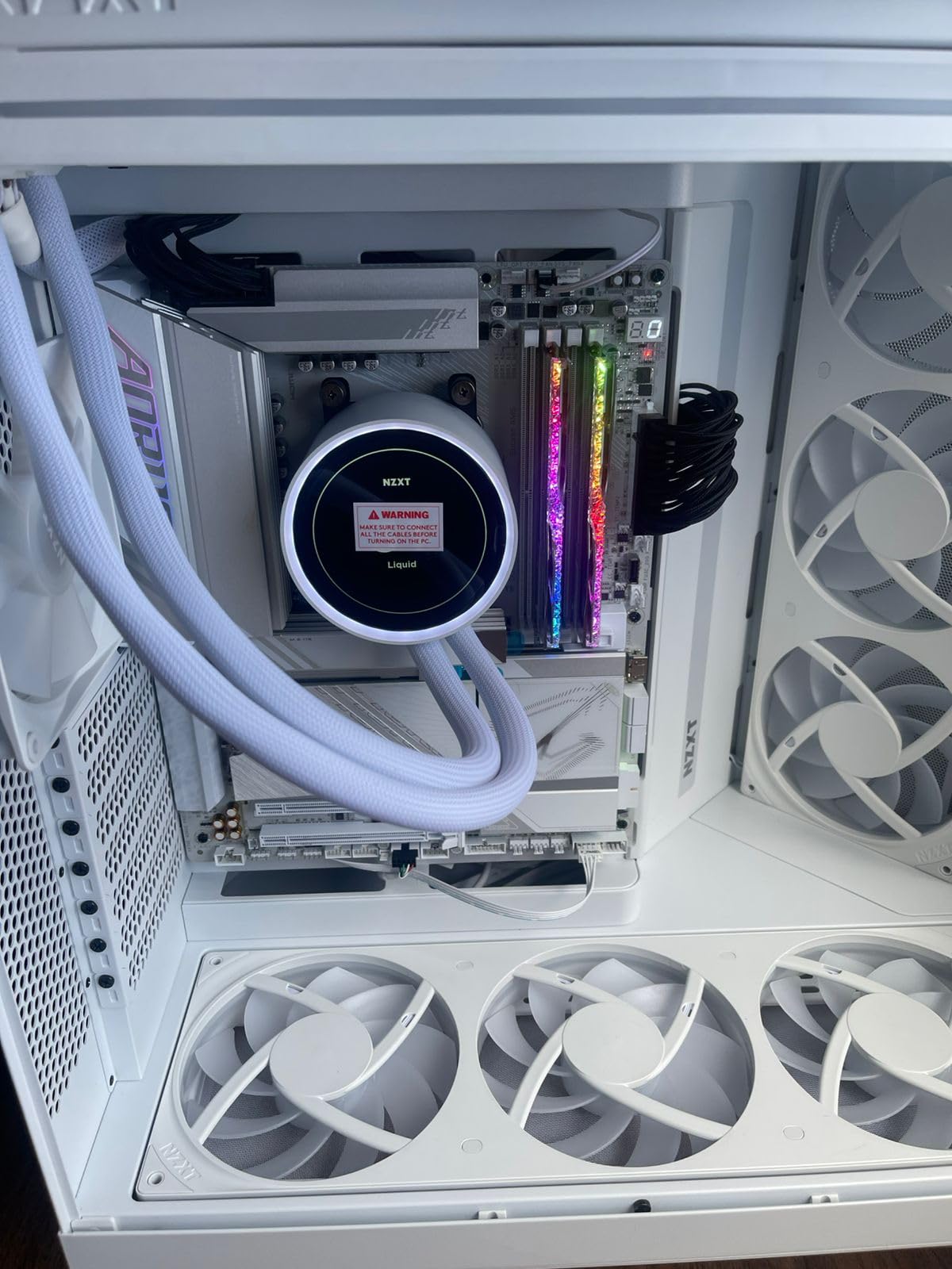 NZXT Kraken 240 RGB - 240mm AIO CPU Liquid Cooler - RL-KR240-W1 - Customizable 1.54 NZXT Kraken 240 RGB - 240mm AIO CPU Liquid Cooler - RL-KR240-W1 - Customizable 1.54