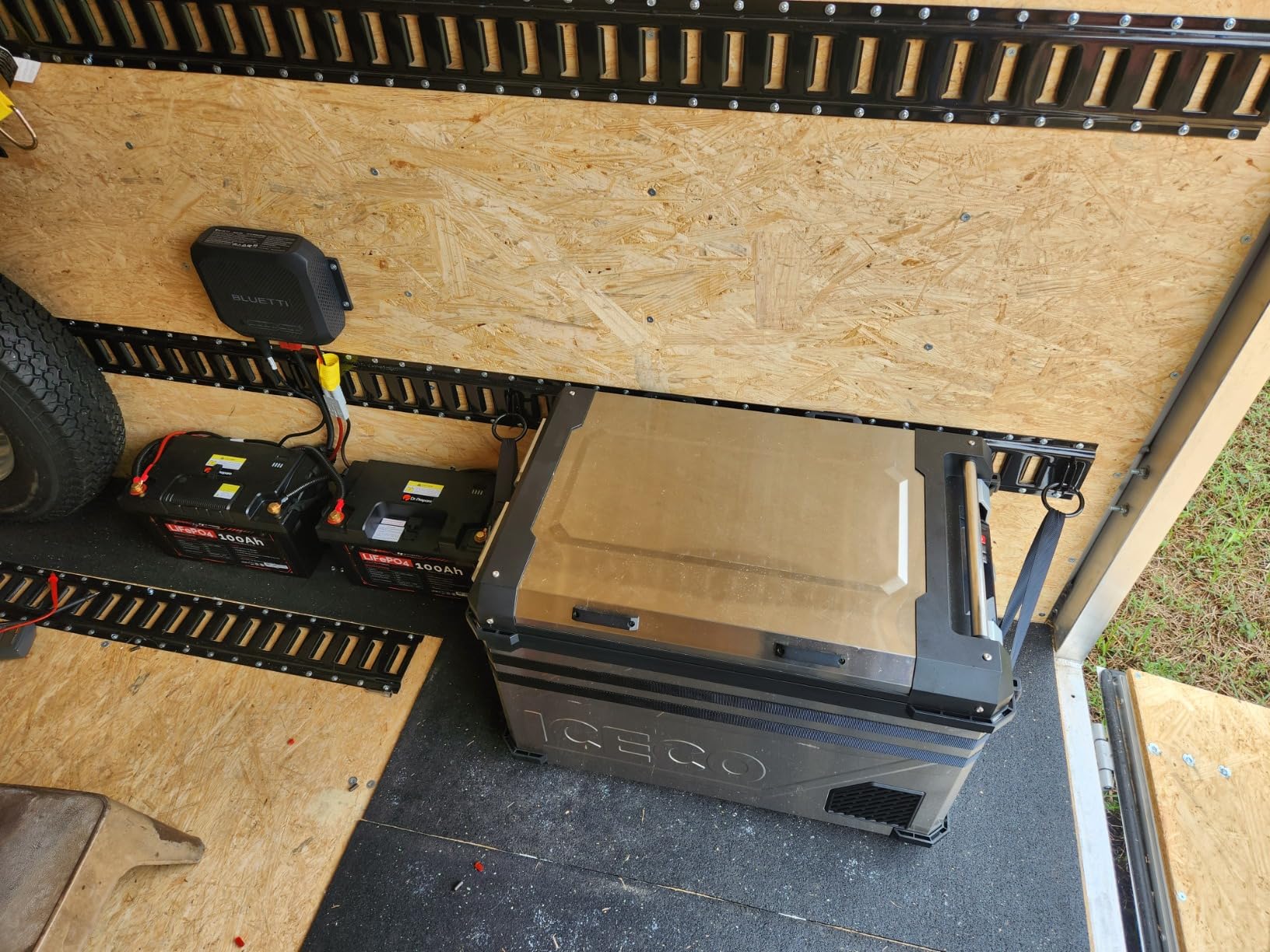 ICECO APL55 Dual Zone Portable Refrigerator Freezer Bluetooth Controlled, 55 Liter 12v refrigerator with SECOP Compressor, DC 12/24V, AC 110-240V, for Truck, Car and Home, -4℉~68℉ (Black) - Customer Photo 2