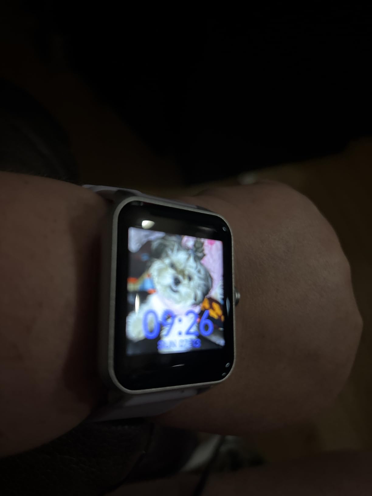 Smart Watch, Fitness Tracker with Heart Rate Monitor, Blood Oxygen, Sleep Tracking, 1.5 Inch Touchscreen Smartwatch for Android iOS Swimming Waterproof Pedometer Step Calories Tracker for Women Men - Customer Photo 1