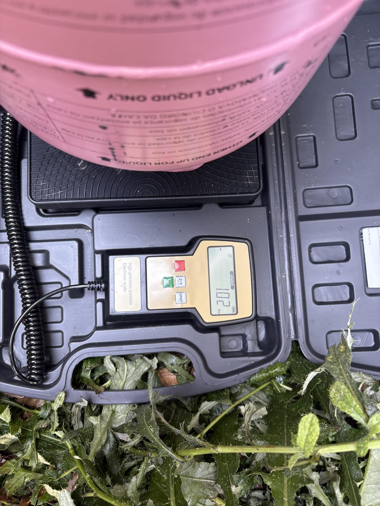 220LBS Electronic Digital Refrigerant Charging Weight Scale with Portable Case, HVAC Refrigerant Scale for All Refrigerant Recovery Tanks Customer Review 220LBS Electronic Digital Refrigerant Charging Weight Scale with Portable Case, HVAC Refrigerant Scale for All Refrigerant Recovery Tanks - Customer Photo 1