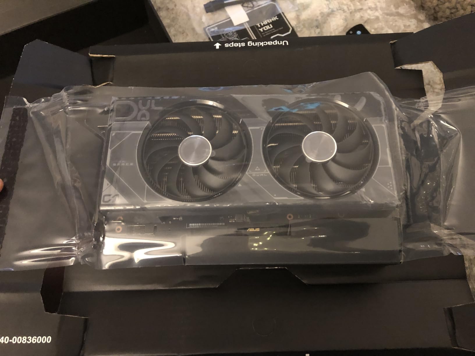 ASUS Dual GeForce RTX™ 4070 White OC Edition 12GB GDDR6X (PCIe 4.0, 12GB GDDR6X, DLSS 3, HDMI 2.1, DisplayPort 1.4a, 2.56-Slot Design, Axial-tech Fan Design, 0dB Technology, and More) Customer Review ASUS Dual GeForce RTX™ 4070 White OC Edition 12GB GDDR6X (PCIe 4.0, 12GB GDDR6X, DLSS 3, HDMI 2.1, DisplayPort 1.4a, 2.56-Slot Design, Axial-tech Fan Design, 0dB Technology, and More) - Customer Photo 3