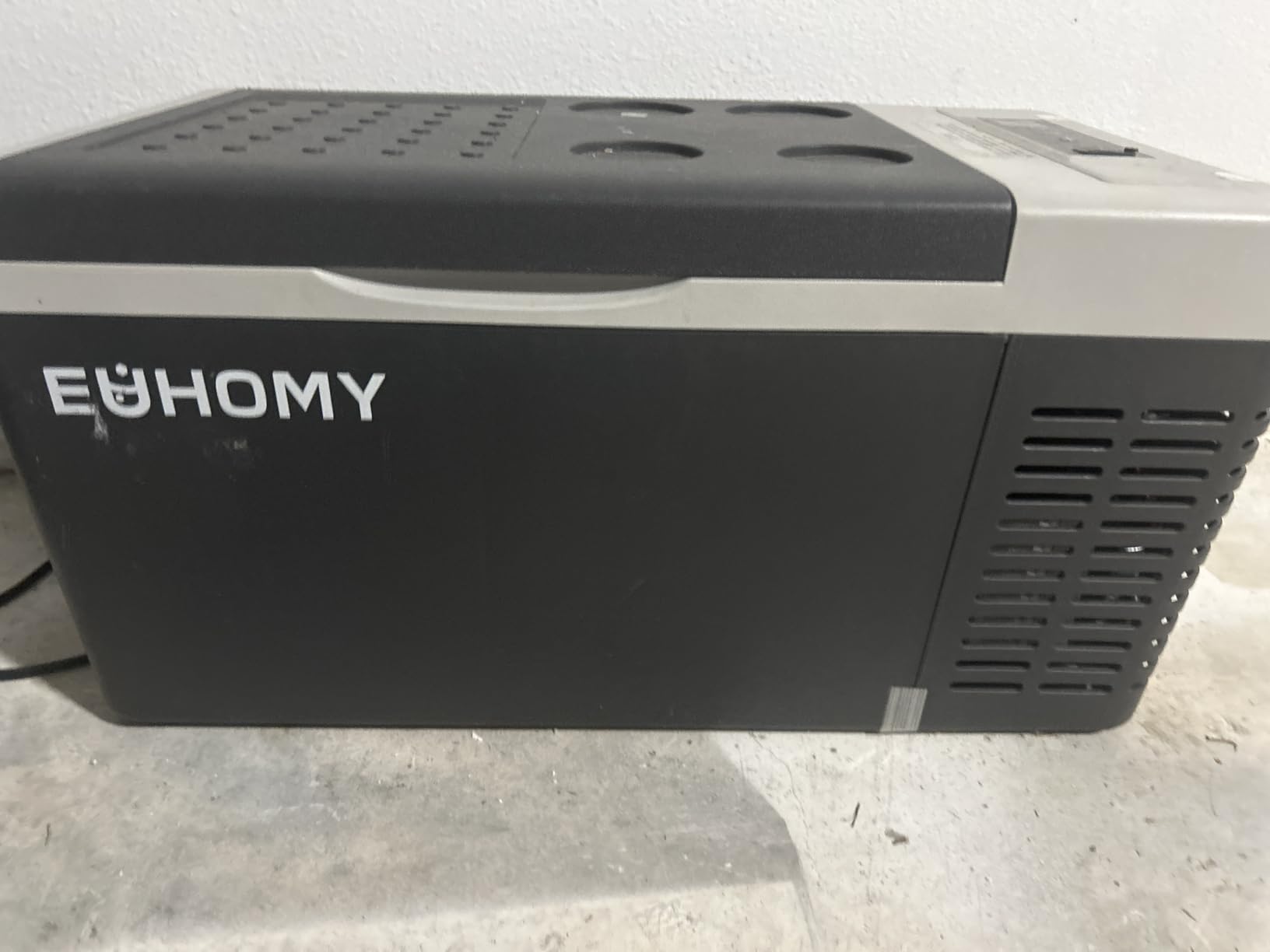 EUHOMY 12 Volt Refrigerator, 19QT(18L) Compressor Electric Cooler APP Control, Car Fridge -4℉~68℉, Portable Refrigerator 12/24V DC 100-240V AC, Portable Freezer for Camping, Travel, Boat Customer Review EUHOMY 12 Volt Refrigerator, 19QT(18L) Compressor Electric Cooler APP Control, Car Fridge -4℉~68℉, Portable Refrigerator 12/24V DC 100-240V AC, Portable Freezer for Camping, Travel, Boat - Customer Photo 1