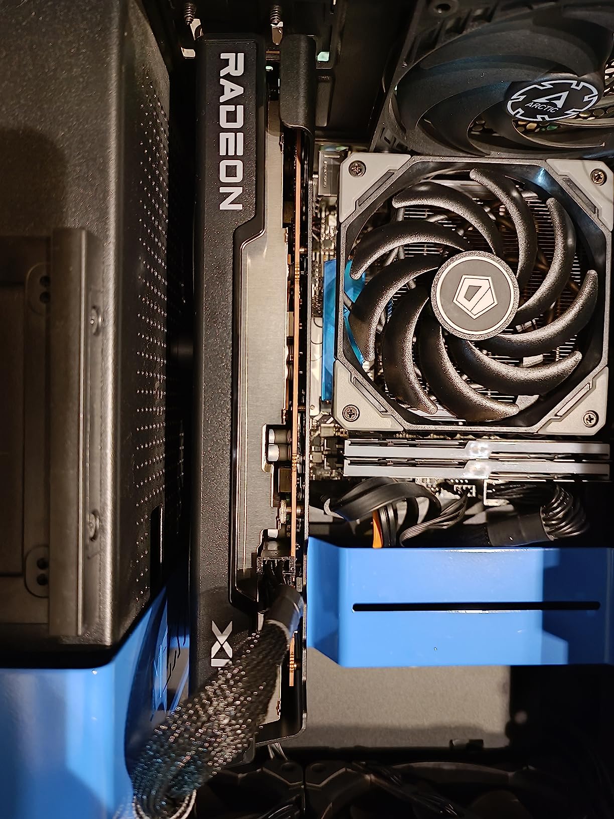 XFX Speedster SWFT210 Radeon RX 7600 Graphics Card with 8GB GDDR6 HDMI 3xDP, AMD RDNA 3 RX-76PSWFTFY Customer Review XFX Speedster SWFT210 Radeon RX 7600 Graphics Card with 8GB GDDR6 HDMI 3xDP, AMD RDNA 3 RX-76PSWFTFY - Customer Photo 3