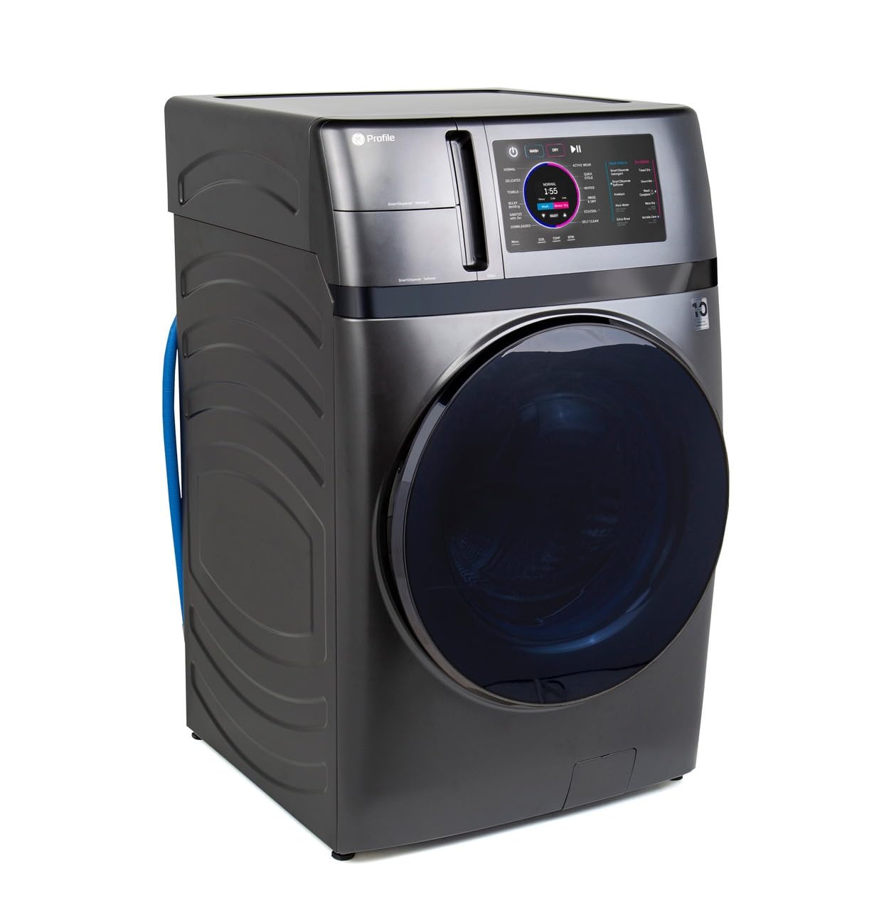 GE Profile PFQ97HSPVDS 28 Inch Smart Front Load Washer/Dryer Combo with 4.8 cu.ft. Capacity, 12 Wash Cycles, 14 Dryer Cycles Customer Review GE Profile PFQ97HSPVDS 28 Inch Smart Front Load Washer/Dryer Combo with 4.8 cu.ft. Capacity, 12 Wash Cycles, 14 Dryer Cycles - Customer Photo 1