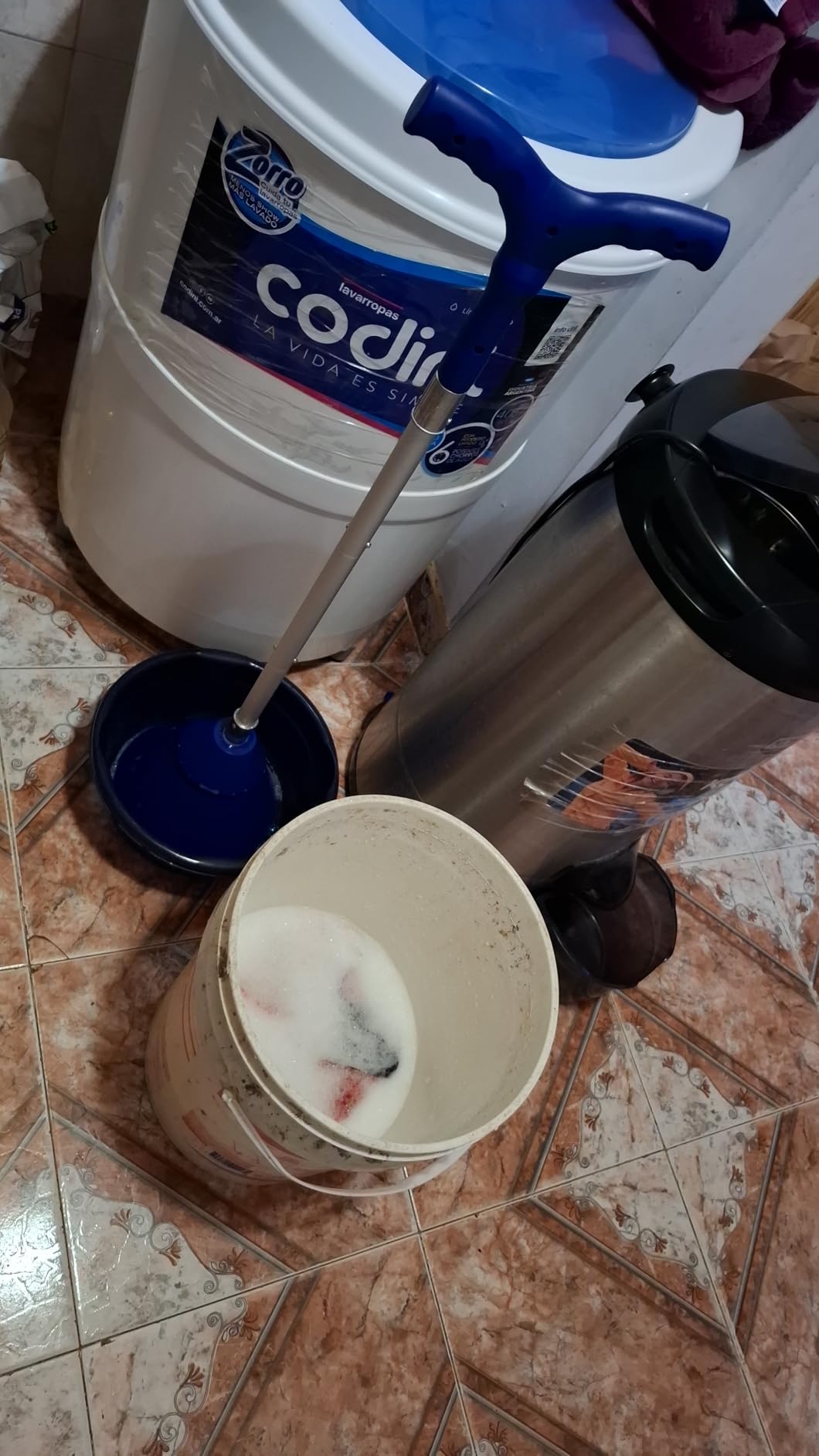 Lehman's Manual Clothes Washer Plunger, Portable Breathing Washing Agitator for Bucket, Sink or Tub - Wash Clothing Without Electricity and Save Energy - Customer Photo 1