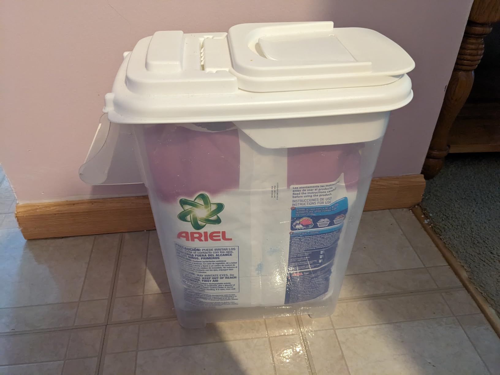 Ariel, with a Touch of Downy Freshness, Powder Laundry Detergent, 105 oz, 66 loads Customer Review Ariel, with a Touch of Downy Freshness, Powder Laundry Detergent, 105 oz, 66 loads - Customer Photo 1