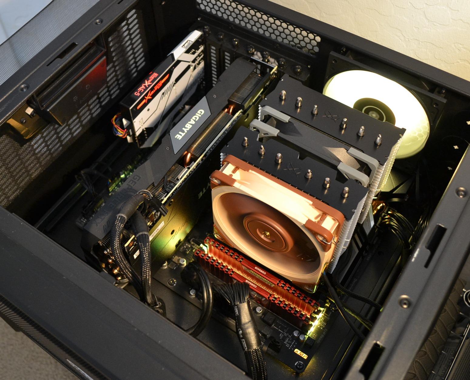 Scythe Fuma 3 CPU Air Cooler, Intel LGA1700, LGA1151, AMD AM5/Ryzen 120mm, Dual Tower, Black Top Cover - Customer Photo 2