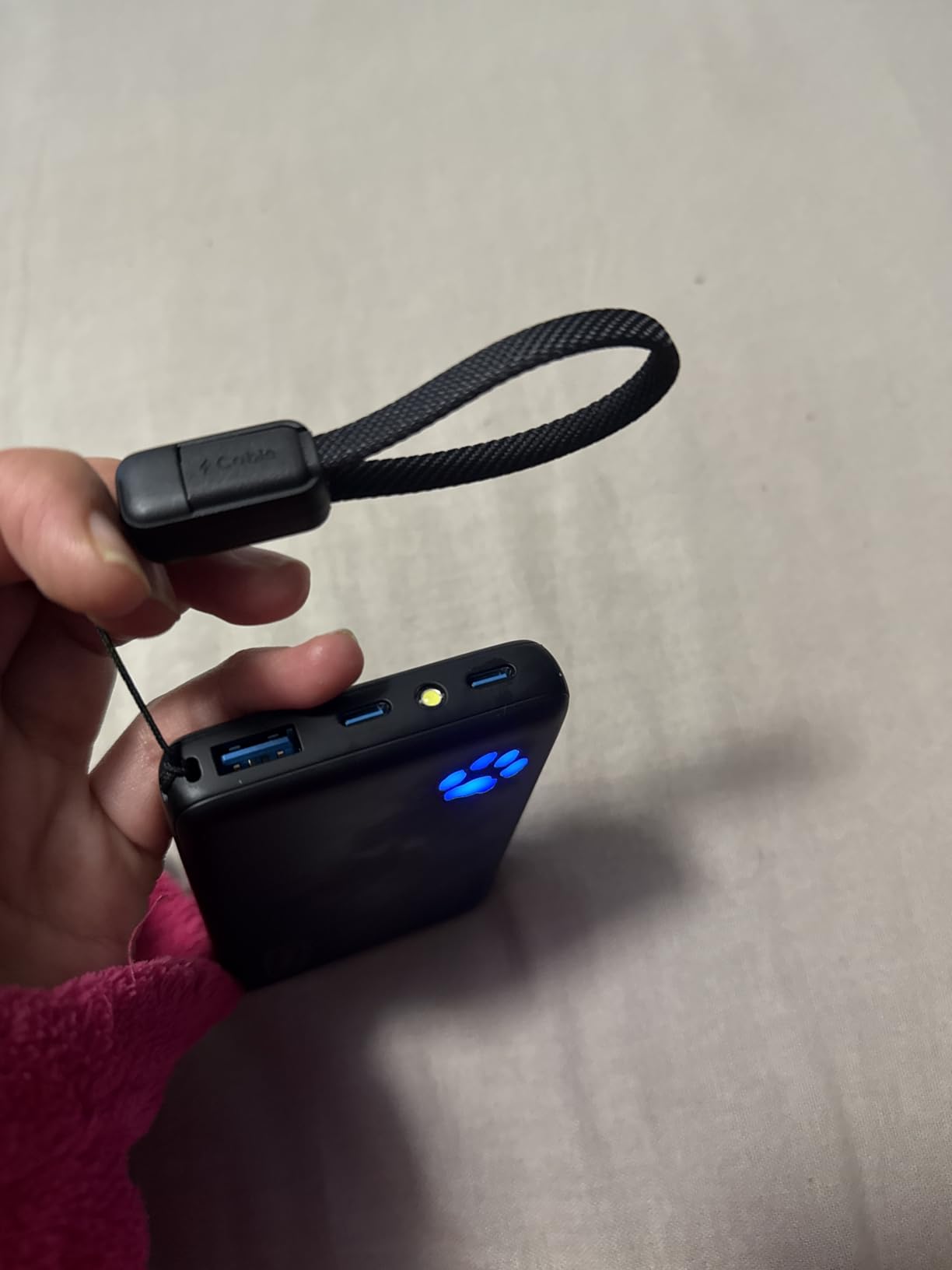 INIU Portable Charger, Ultra Slim 10000mAh 45W PD Power Bank, USB C in&Out Fast Charging Battery Pack, Travel Essential Phone Powerbank - Customer Photo 1