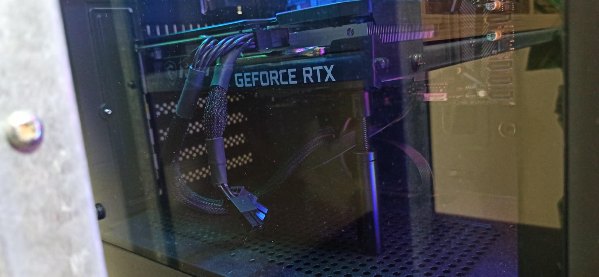 MSI Gaming GeForce RTX 3050 8GB GDRR6 Boost Clock: 1807 MHz 128-Bit HDMI/DP PCIe 4 Torx Twin Fans Ampere OC Graphics Card (RTX 3050 Ventus 2X XS 8G OC) - Customer Photo 3