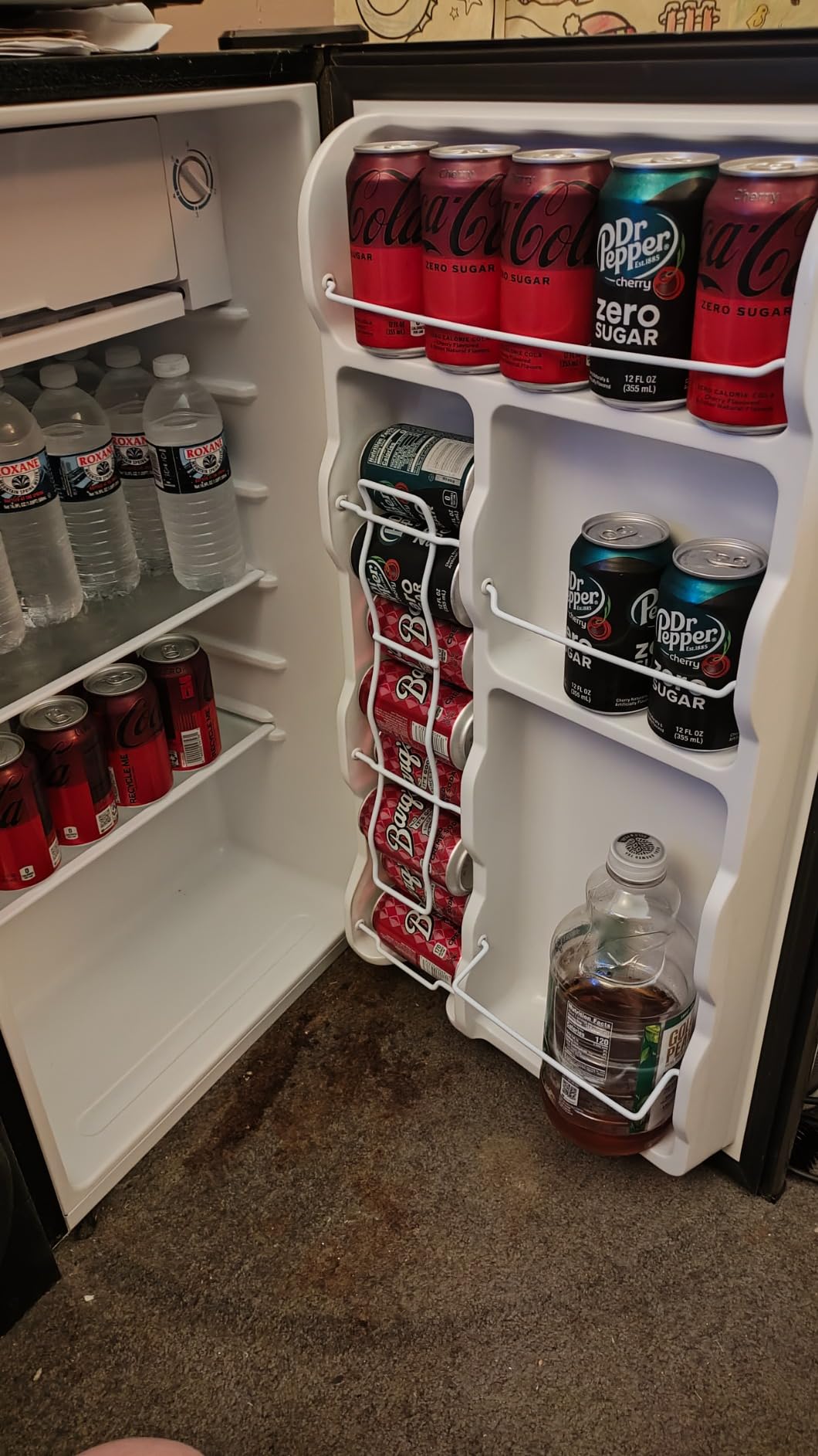 Igloo 3.2 Cu.Ft. Single Door Compact Refrigerator with Freezer - Slide Out Glass Shelf, Perfect for Homes, Offices, Dorms - Black - Customer Photo 2