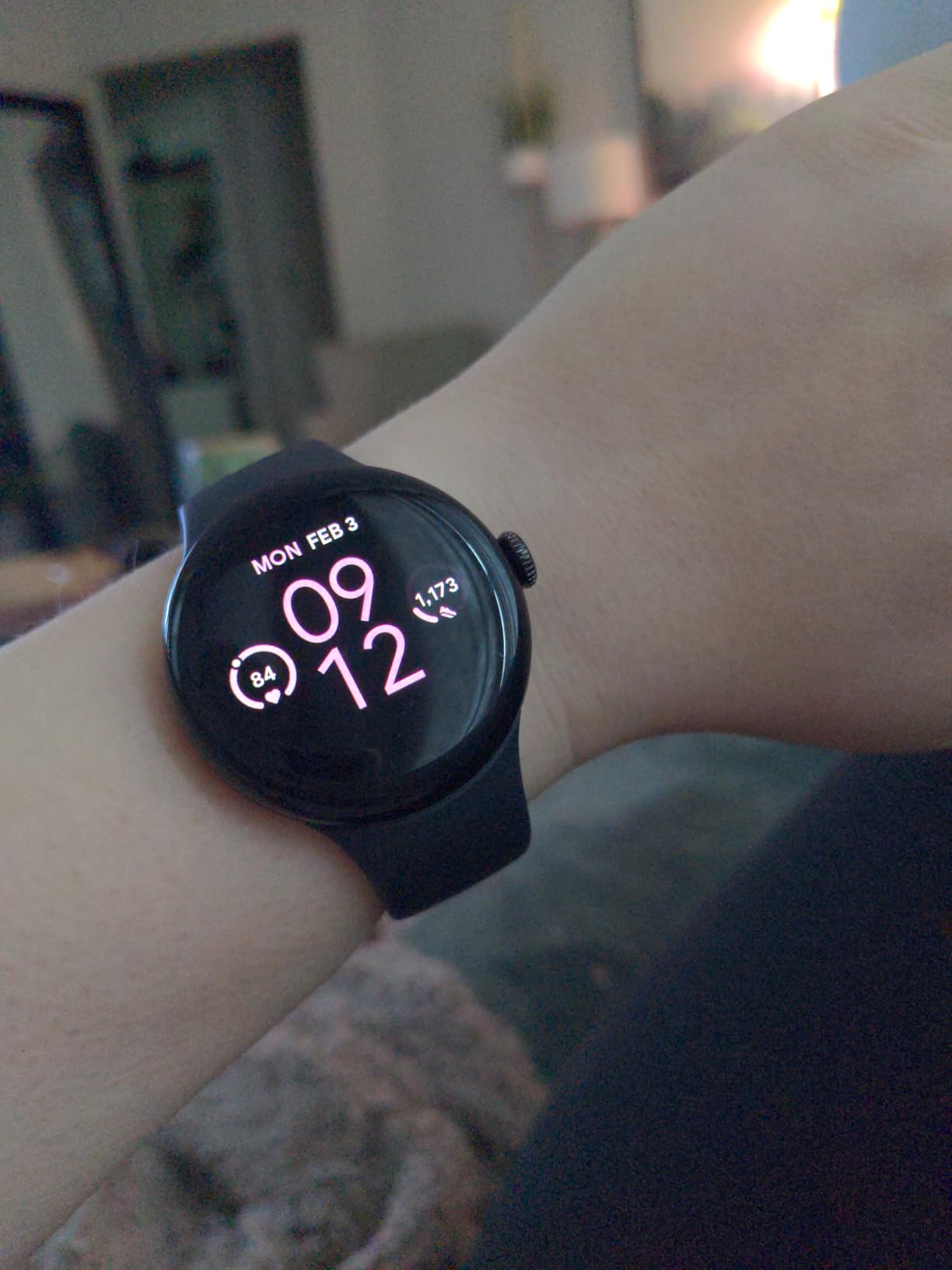 Google Pixel Watch 2 (Previous Model) with the Best of Fitbit - Heart Rate Tracking, Stress Management, Safety Features - Android Smartwatch - Polished Silver Aluminum Case - Bay Active Band - Wi-Fi - Customer Photo 1