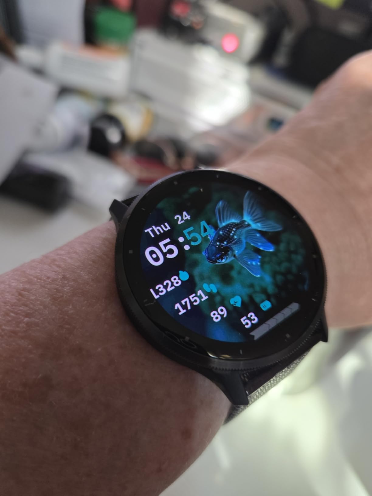 Garmin Venu 3S Soft Gold Stainless Steel Bezel 1.2-Inch AMOLED Touchscreen Display Smart Watch with 41mm Dust Rose Case and Silicone Band Customer Review Garmin Venu 3S Soft Gold Stainless Steel Bezel 1.2-Inch AMOLED Touchscreen Display Smart Watch with 41mm Dust Rose Case and Silicone Band - Customer Photo 2