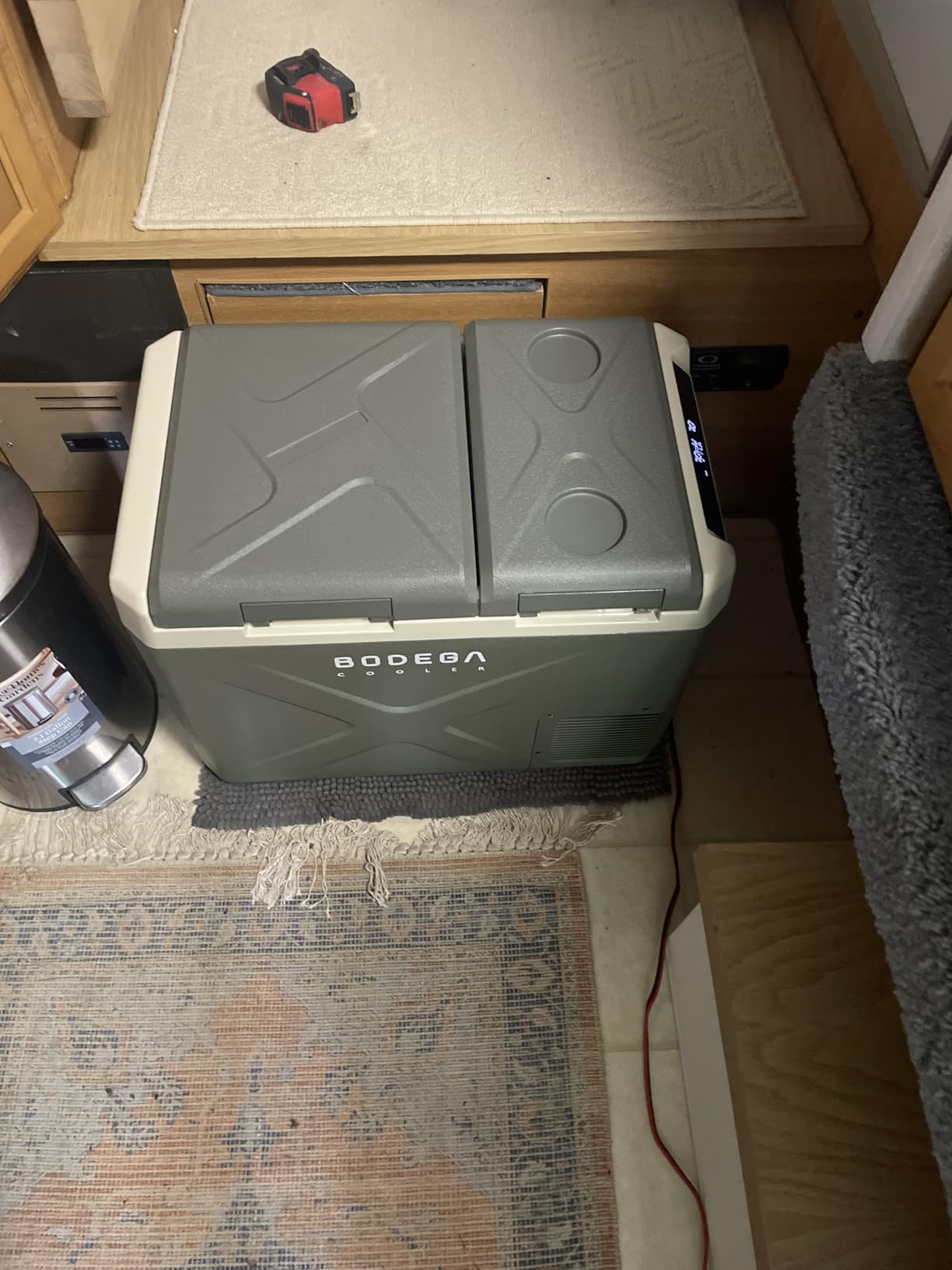 BODEGACOOLER 12 Volt Car Refrigerator, 34Quart (32L) Car Fridge Dual Zone, 12V Portable Freezer APP Control, RV Car Cooler -4℉-68℉ 12/24V DC 100-240V AC for Outdoor Camping Travel Vehicles Home Use - Customer Photo 1