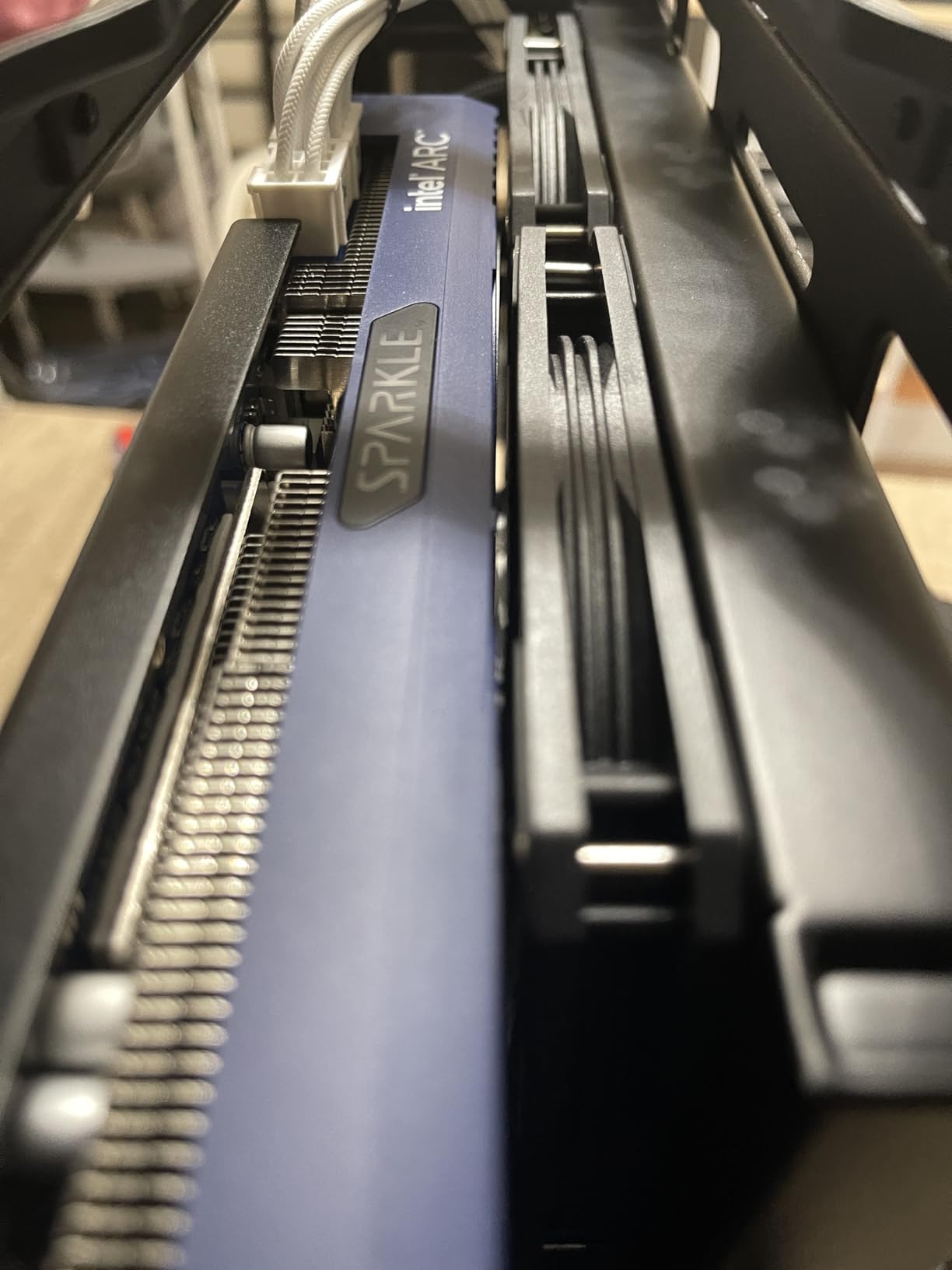 Sparkle Intel Arc A580 ORC OC Edition, 8GB GDDR6, ThermalSync, Torn Cooling, Axial Fan, Metal Backplate, SA580C-8GOC Customer Review Sparkle Intel Arc A580 ORC OC Edition, 8GB GDDR6, ThermalSync, Torn Cooling, Axial Fan, Metal Backplate, SA580C-8GOC - Customer Photo 1