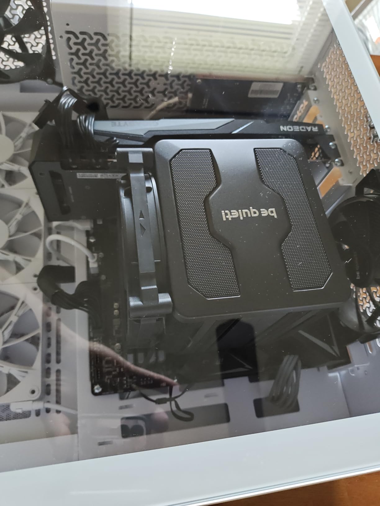 be quiet! Dark Rock Pro 5 Quiet Cooling CPU Cooler | Immensely High Airflow | 7 high-Performance Copper Heat Pipes | Speed Switch | Thermal Grease | BK036 - Customer Photo 1