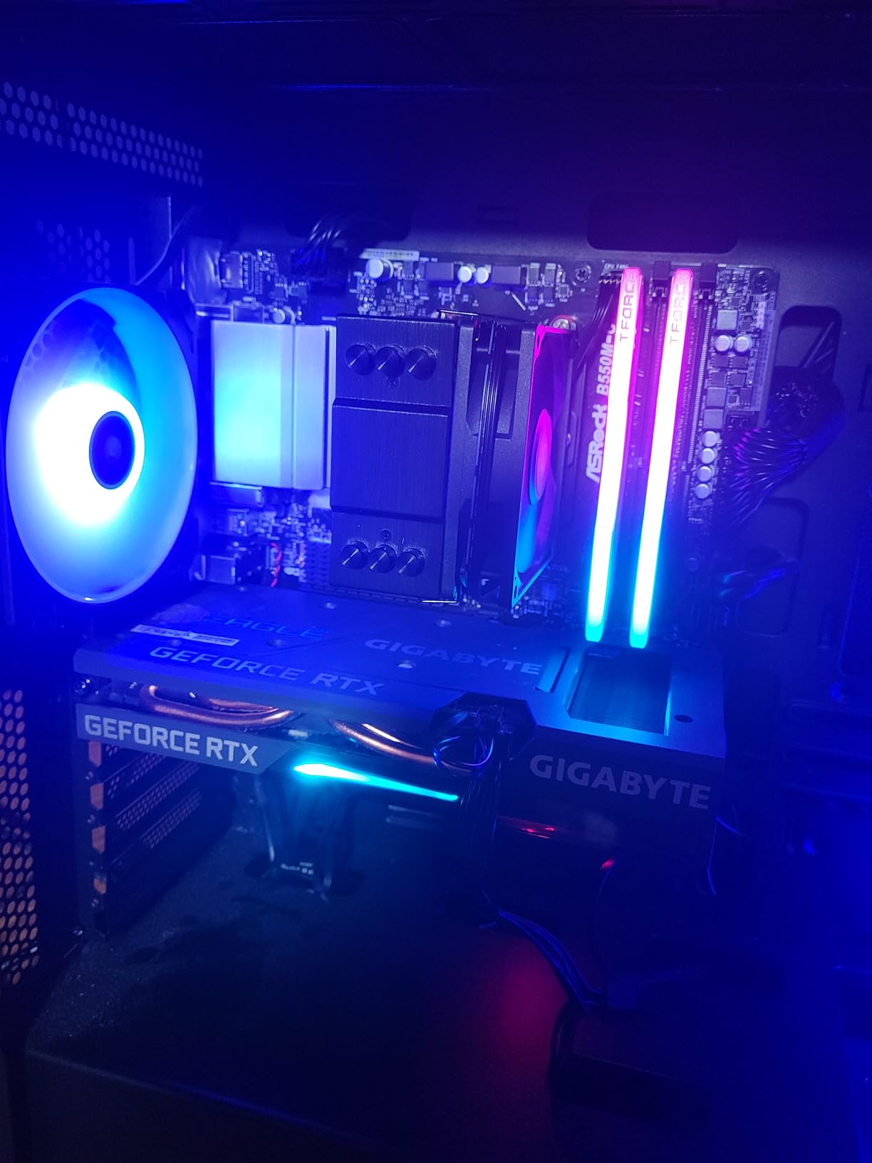 ID-COOLING SE-903-XT Black 123mm Height CPU Cooler, 3 Direct-Contact Heat Pipes, 92mm PWM Fan, Mini CPU Air Cooler for Intel LGA1700/1851/1200/115X and AMD AM5/AM4 Sockets - Customer Photo 1