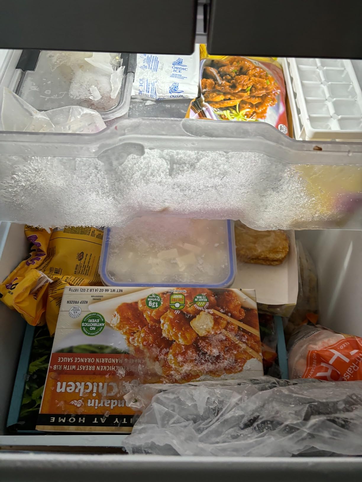 KoolMore KM-RERFDSS-18C 30-Inch and 18.5 cu. ft. Counter Depth French Refrigerator with Three Doors and Deep Freezer in Stainless-Steel, Silver - Customer Photo 3