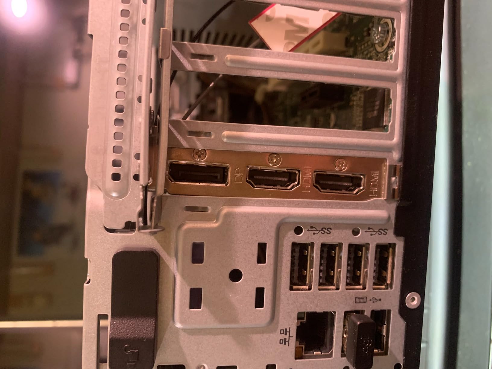 GeForce GT 730 4G Low Profile Graphics Card, 2X HDMI, DP, VGA, DDR3, PCI Express 2.0 x8, Entry Level GPU for PC, SFF and HTPC, Compatible with Windows 11 - Customer Photo 2