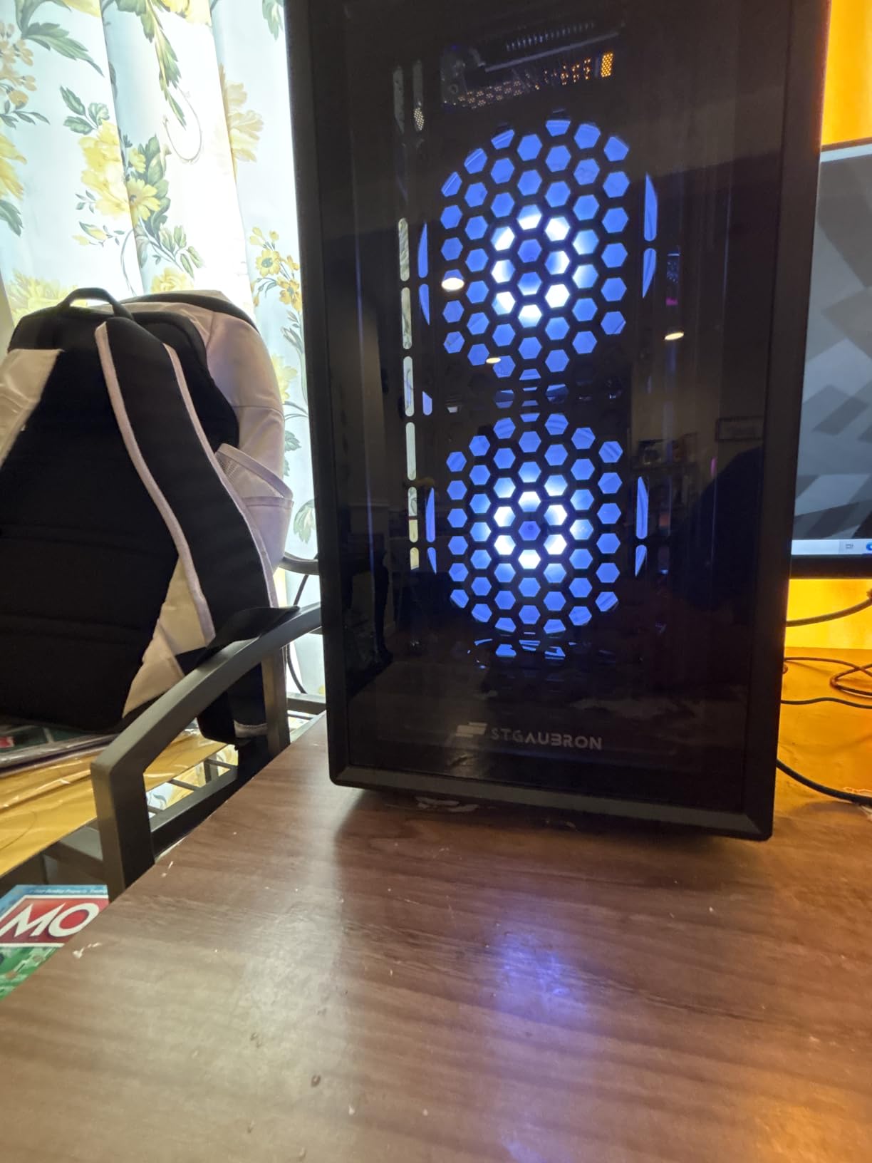 STGAubron Gaming PC Desktop Computer, Intel i7 Xeon E5 3.0GHz, Radeon RX 550 4G, 16GB RAM, 512GB SSD, 600M WiFi, BT 5.0, RGB Fan x3, Windows 11 Home Customer Review STGAubron Gaming PC Desktop Computer, Intel i7 Xeon E5 3.0GHz, Radeon RX 550 4G, 16GB RAM, 512GB SSD, 600M WiFi, BT 5.0, RGB Fan x3, Windows 11 Home - Customer Photo 2