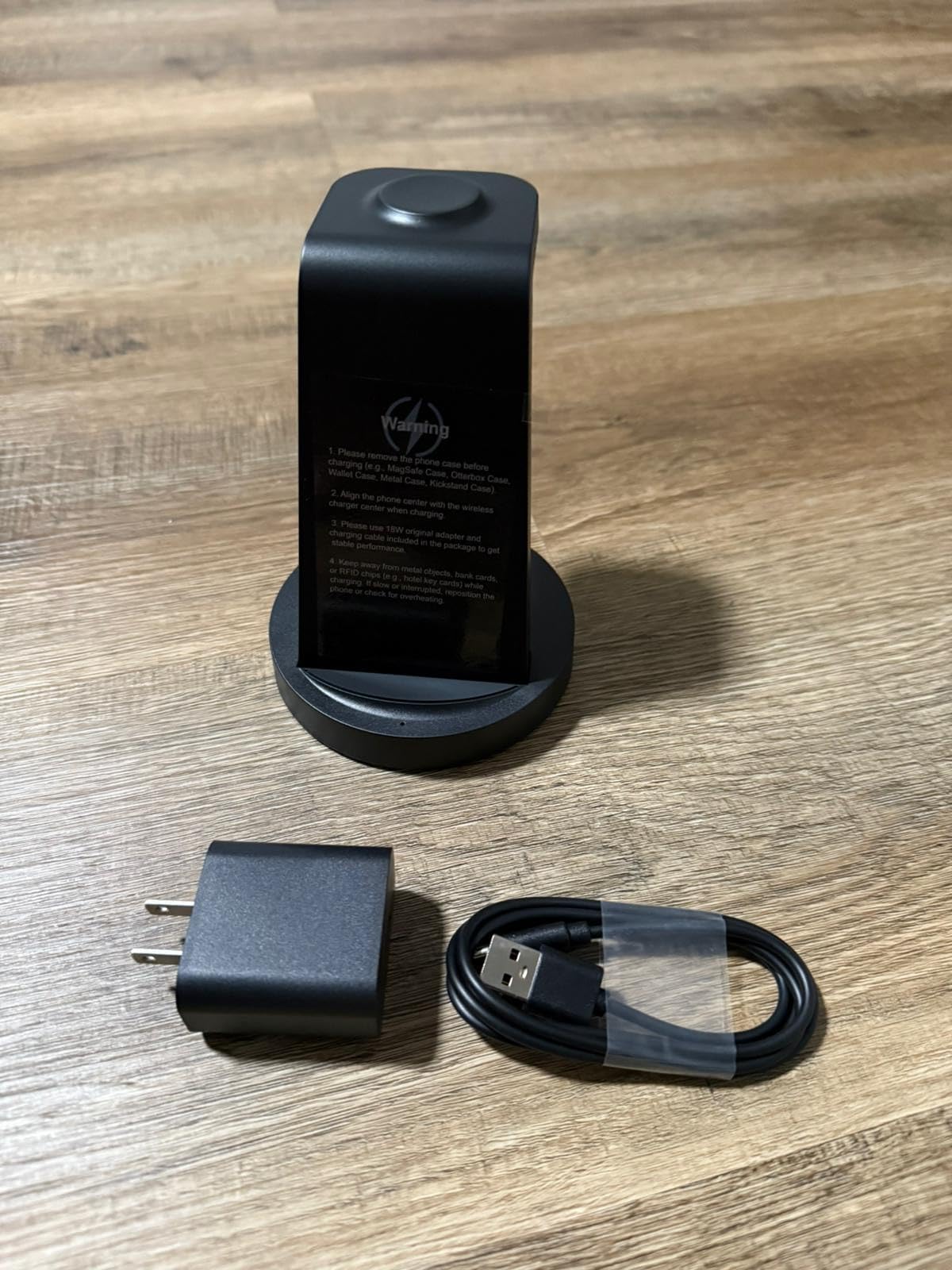 Wireless Charger for Samsung: 3 in 1 Wireless Charging Station for Samsung Galaxy Watch 8 7 6 5 4 3 Pro Classic Galaxy Buds - Charger Dock Stand for S25 S24 Ultra S23 S22 S21 Note Z Fold Android - Customer Photo 2