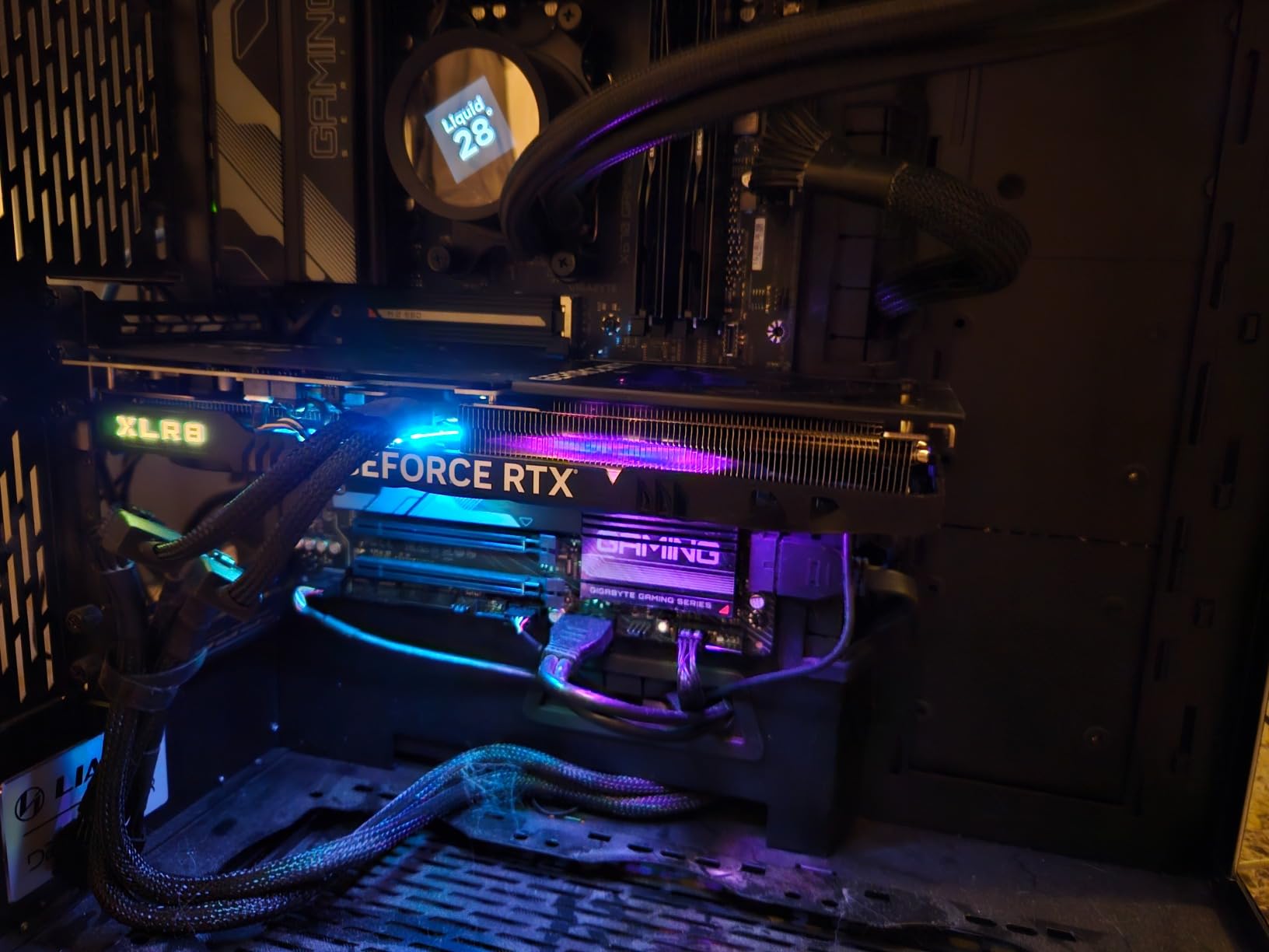 PNY GeForce RTX™ 4070 Super 12GB Verto™ OC Dual Fan Graphics Card DLSS 3 (NVIDIA GeForce SFF-Ready, 192-bit, GDDR6X, PCIe 4.0, HDMI/DisplayPort, Supports 4k, incl. Adapter, 2 Slot) - Customer Photo 1